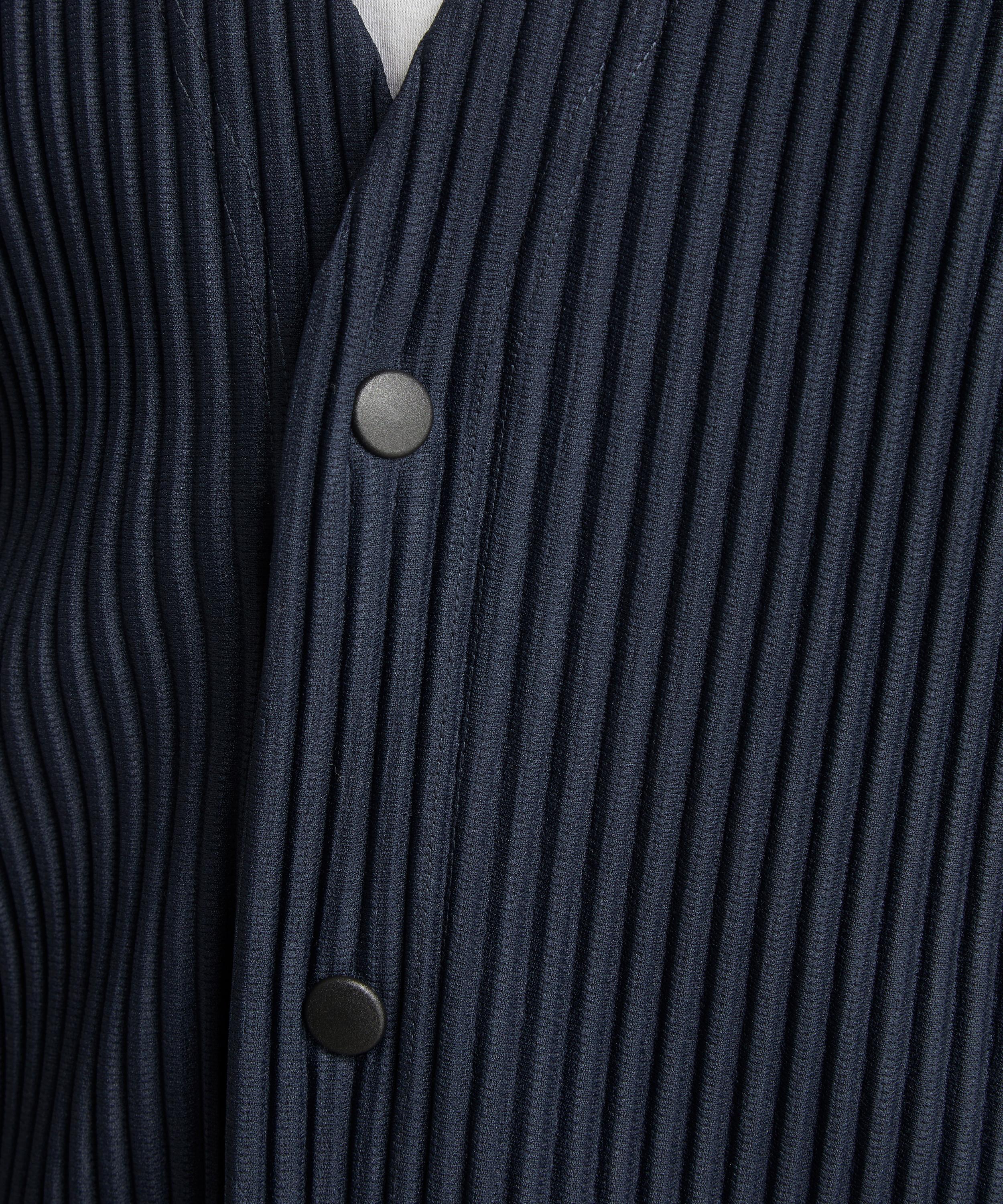 HOMME PLISSÉ ISSEY MIYAKE Core Pleated V-Neck Cardigan | Liberty