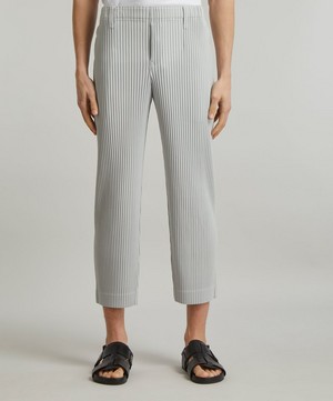 HOMME PLISSÉ ISSEY MIYAKE - Core Pleated Straight Leg Trousers image number 2