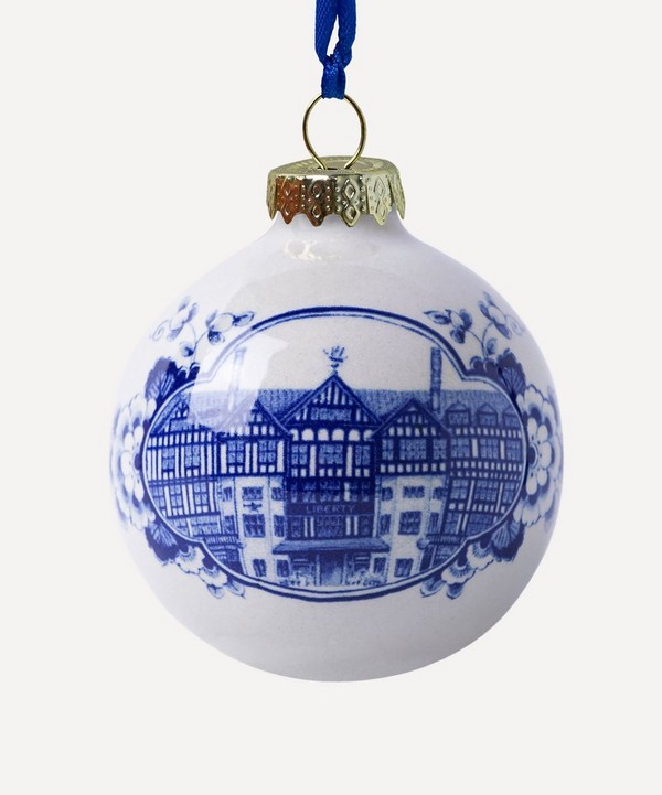 Christmas - Liberty Storefront Delftware Bauble