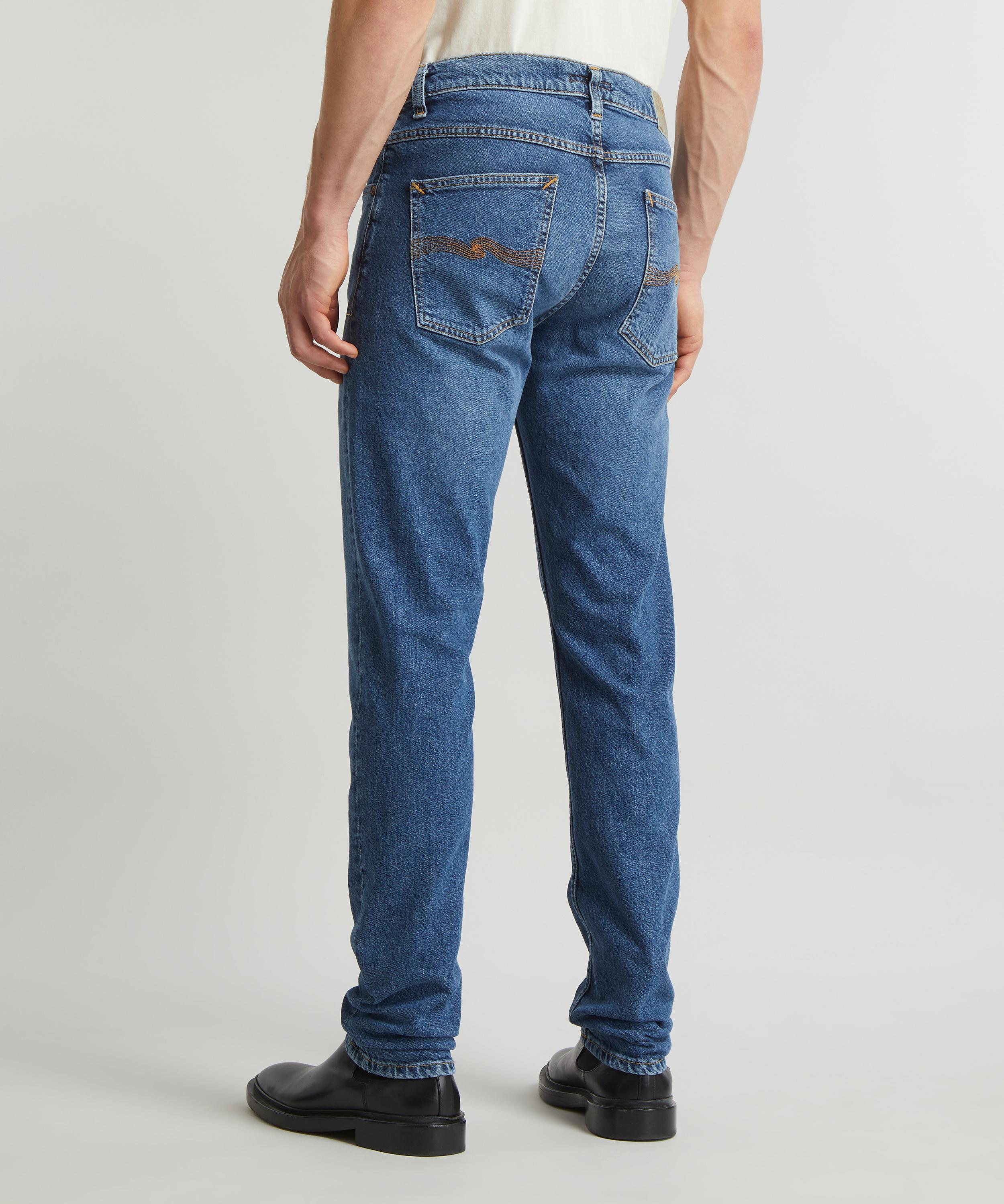 Nudie best sale jeans blue