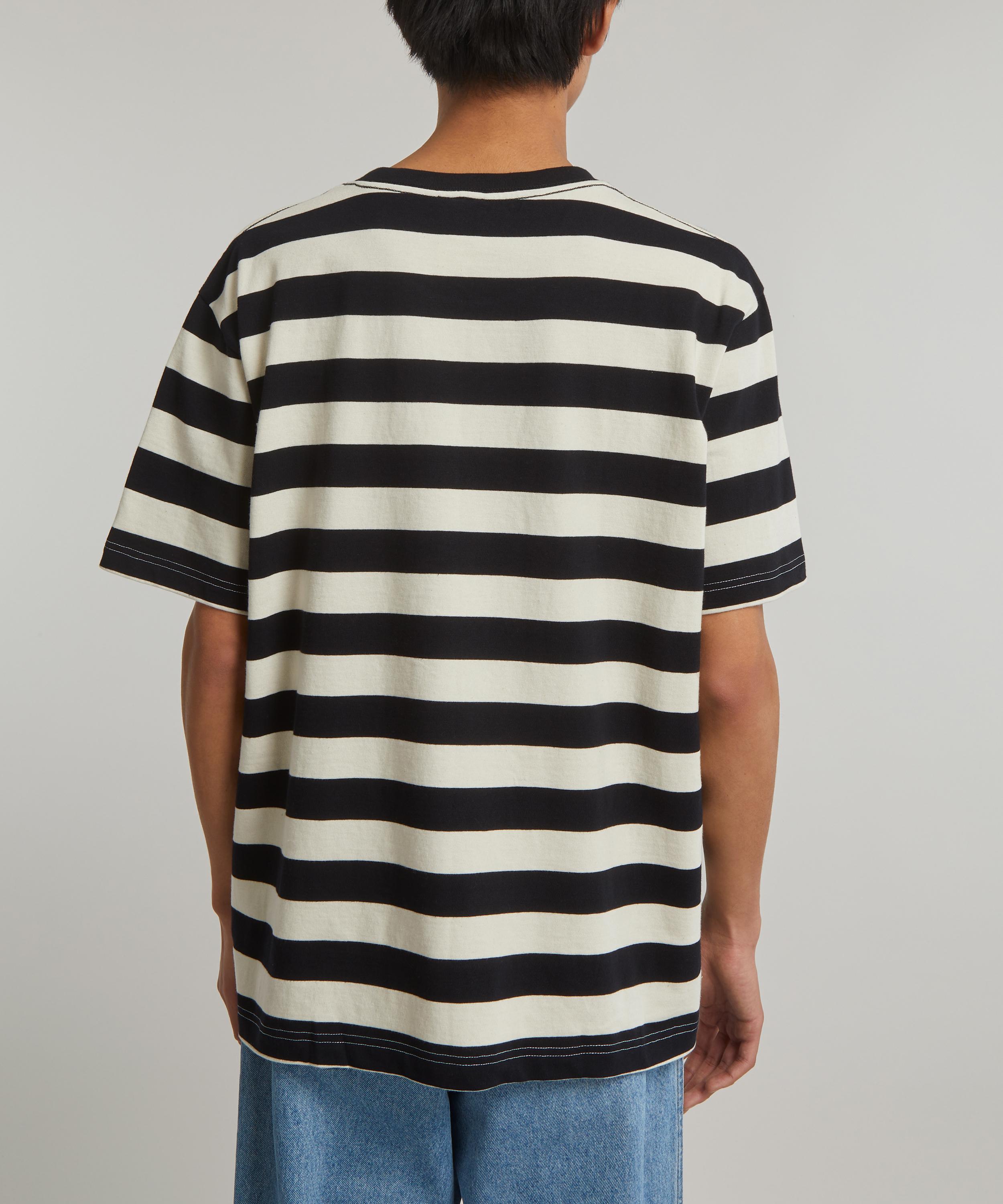 Nudie Jeans - Uno Everyday Block Stripe T-Shirt image number 3