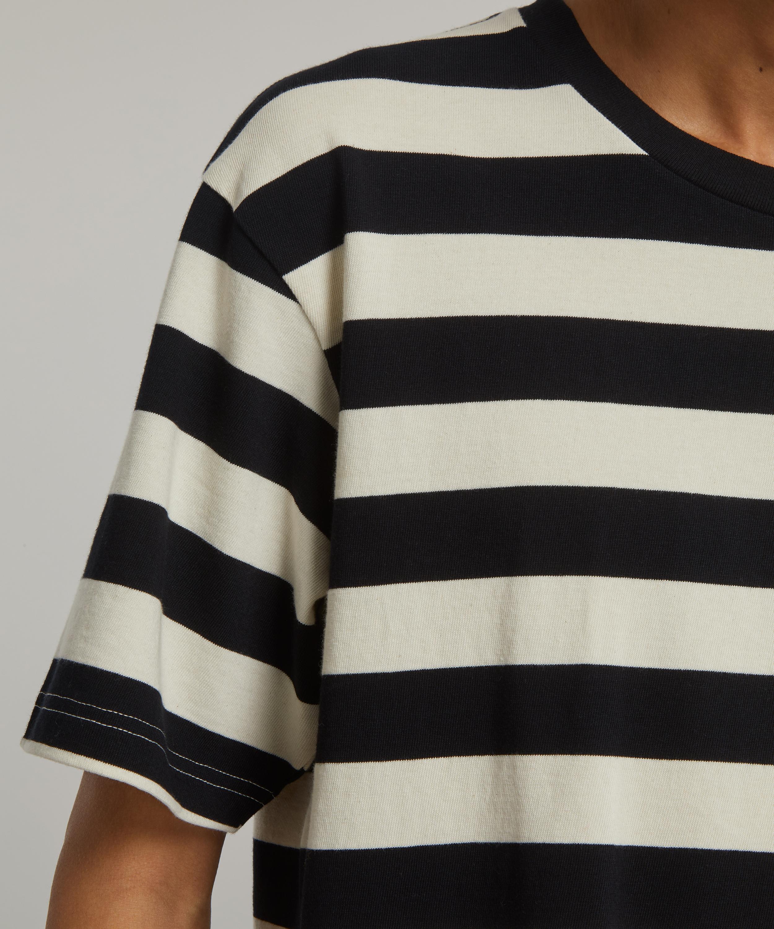 Nudie Jeans Uno Everyday Block Stripe T-Shirt | Liberty