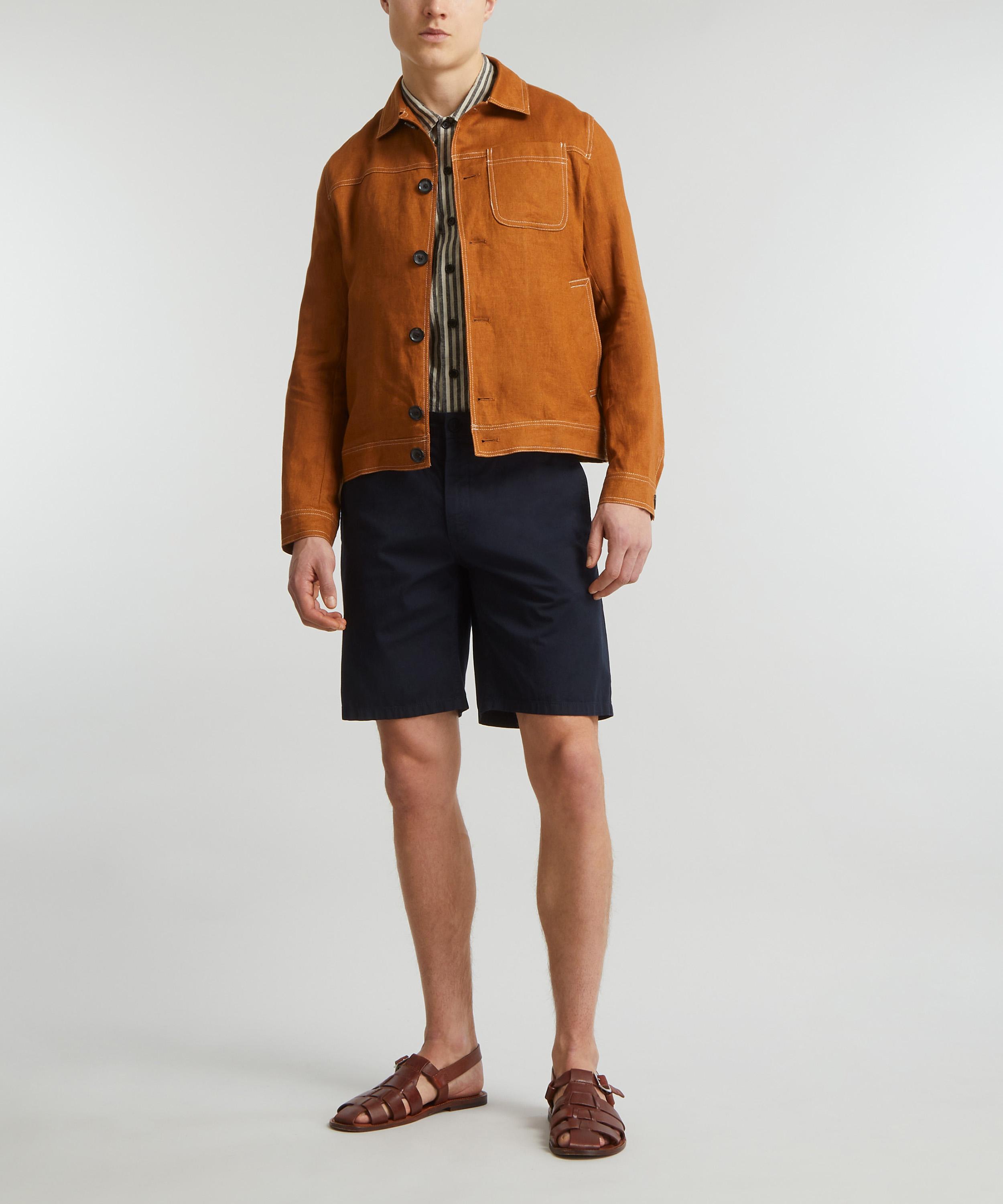 Oliver Spencer Padworth Orange Buffalo Jacket Liberty