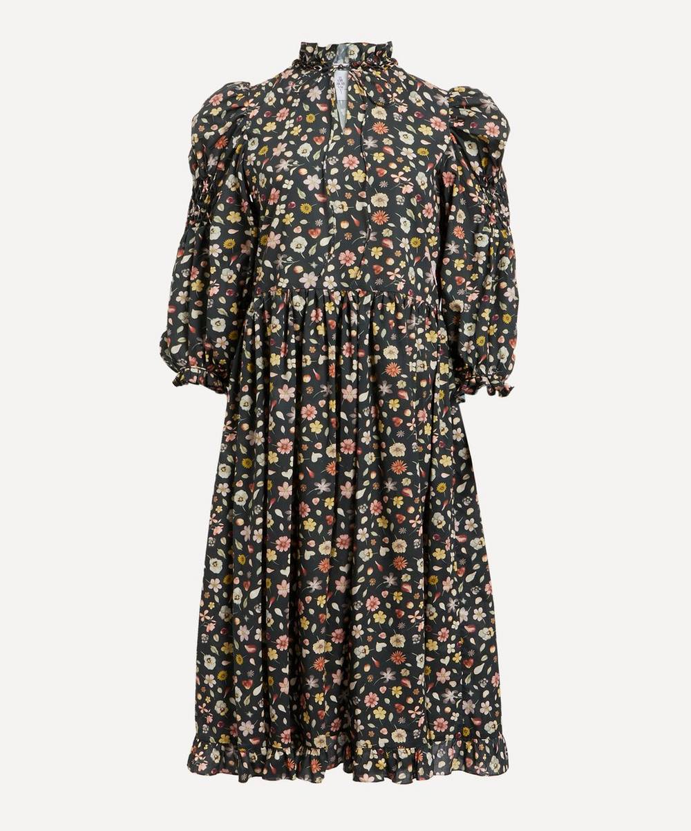 Horror Vacui - Yuzuki Phyls Flower Tana Lawn Cotton Dress