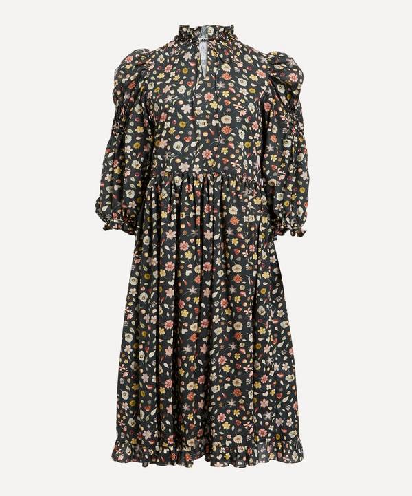 Horror Vacui - Yuzuki Phyls Flower Tana Lawn Cotton Dress image number 0