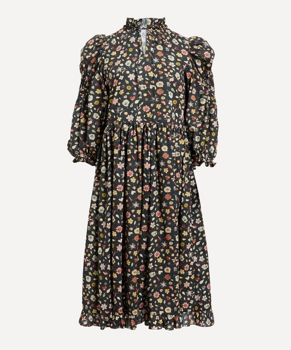 Horror Vacui - Yuzuki Phyls Flower Tana Lawn Cotton Dress image number null
