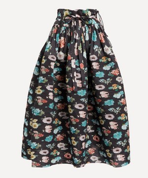 Horror Vacui - Toga Mrs Gardener Tana Lawn Cotton Pleated Midi-Skirt image number 0
