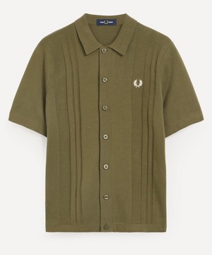 Fred Perry - Button-Through Knitted Shirt image number 0