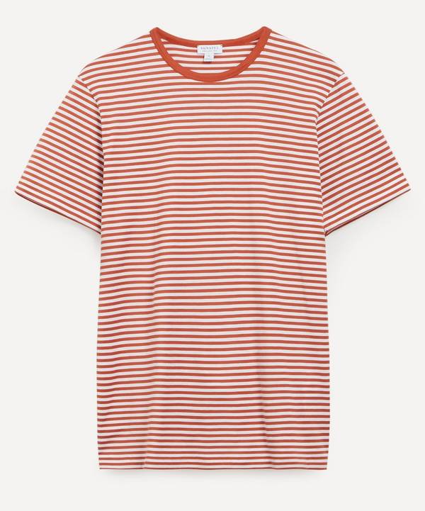 Sunspel - Classic Striped T-Shirt image number 0