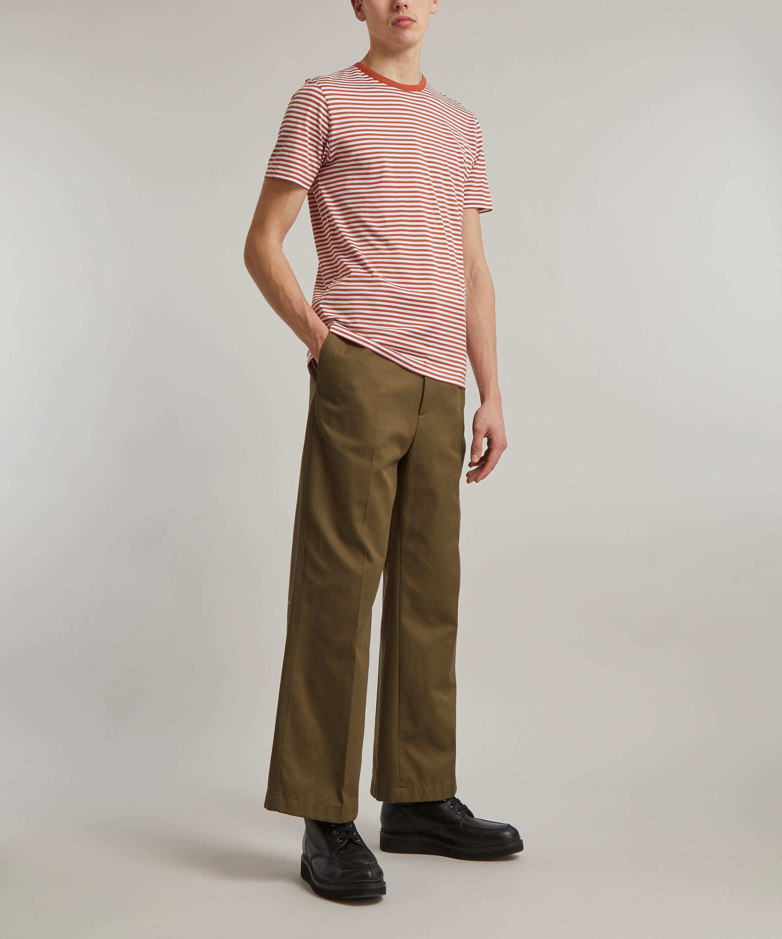 Sunspel - Classic Striped T-Shirt image number 1