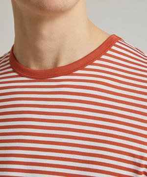 Sunspel - Classic Striped T-Shirt image number 4