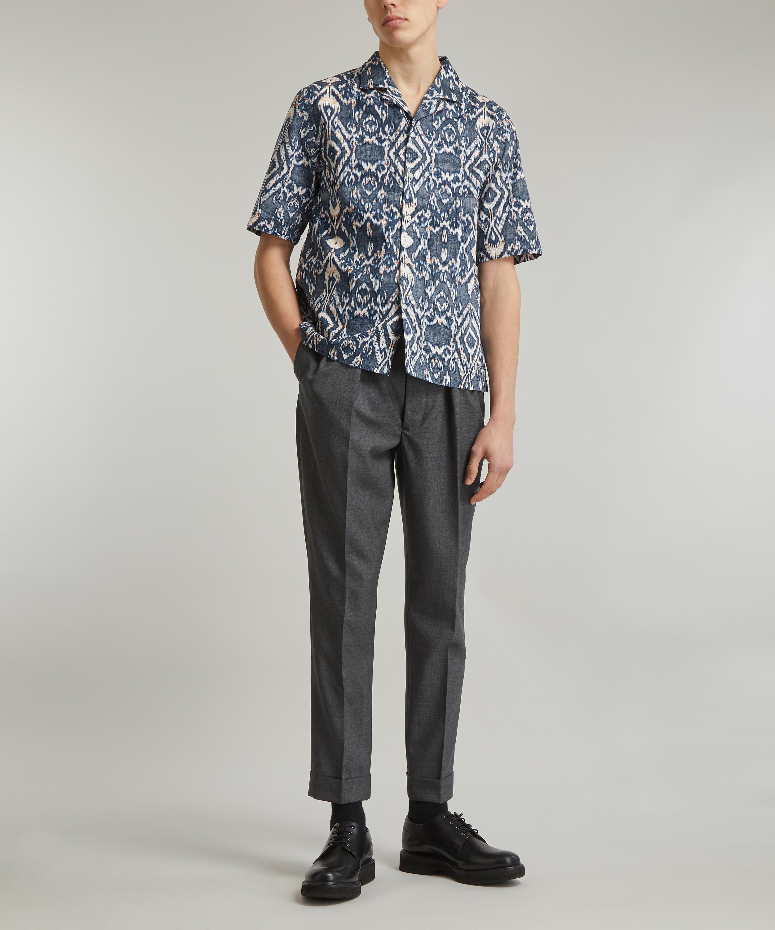 Officine Générale - Eren Ikat Shirt image number 1