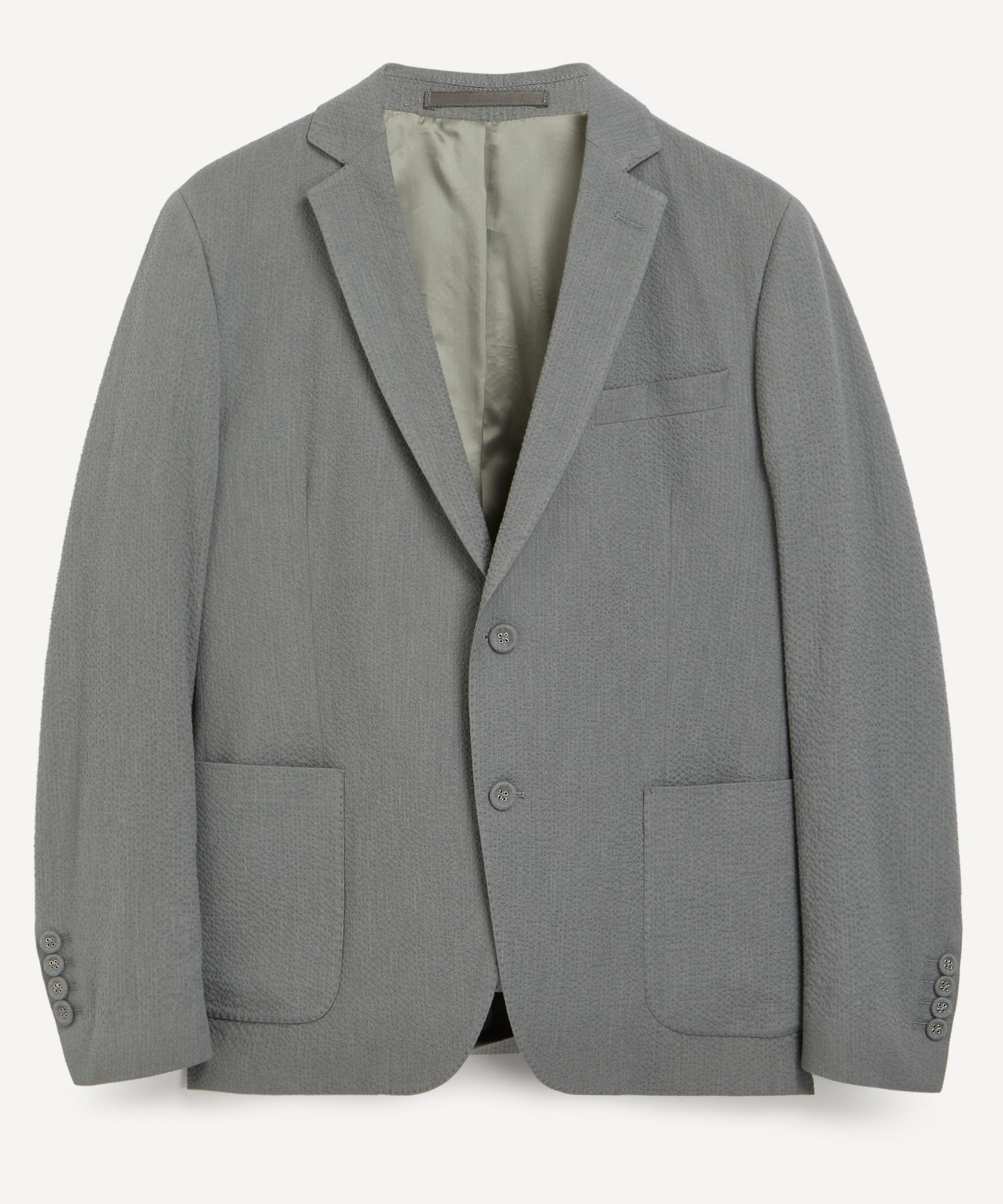 Officine Générale - 375 Japanese Cotton Seersucker Blazer image number 0