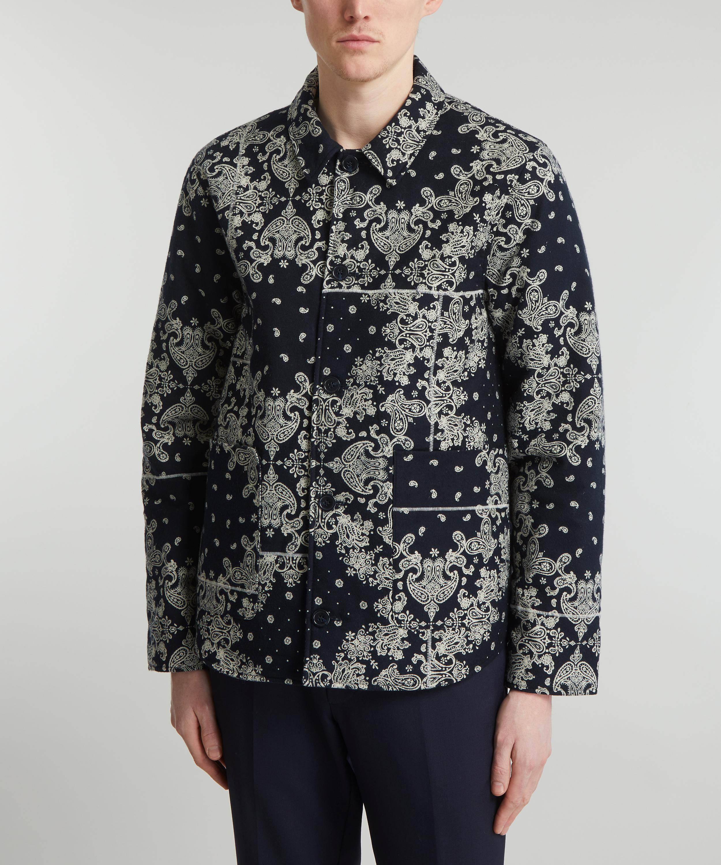 | Jacket Officine Patchwork Liberty Bandana Bomber Générale Theo