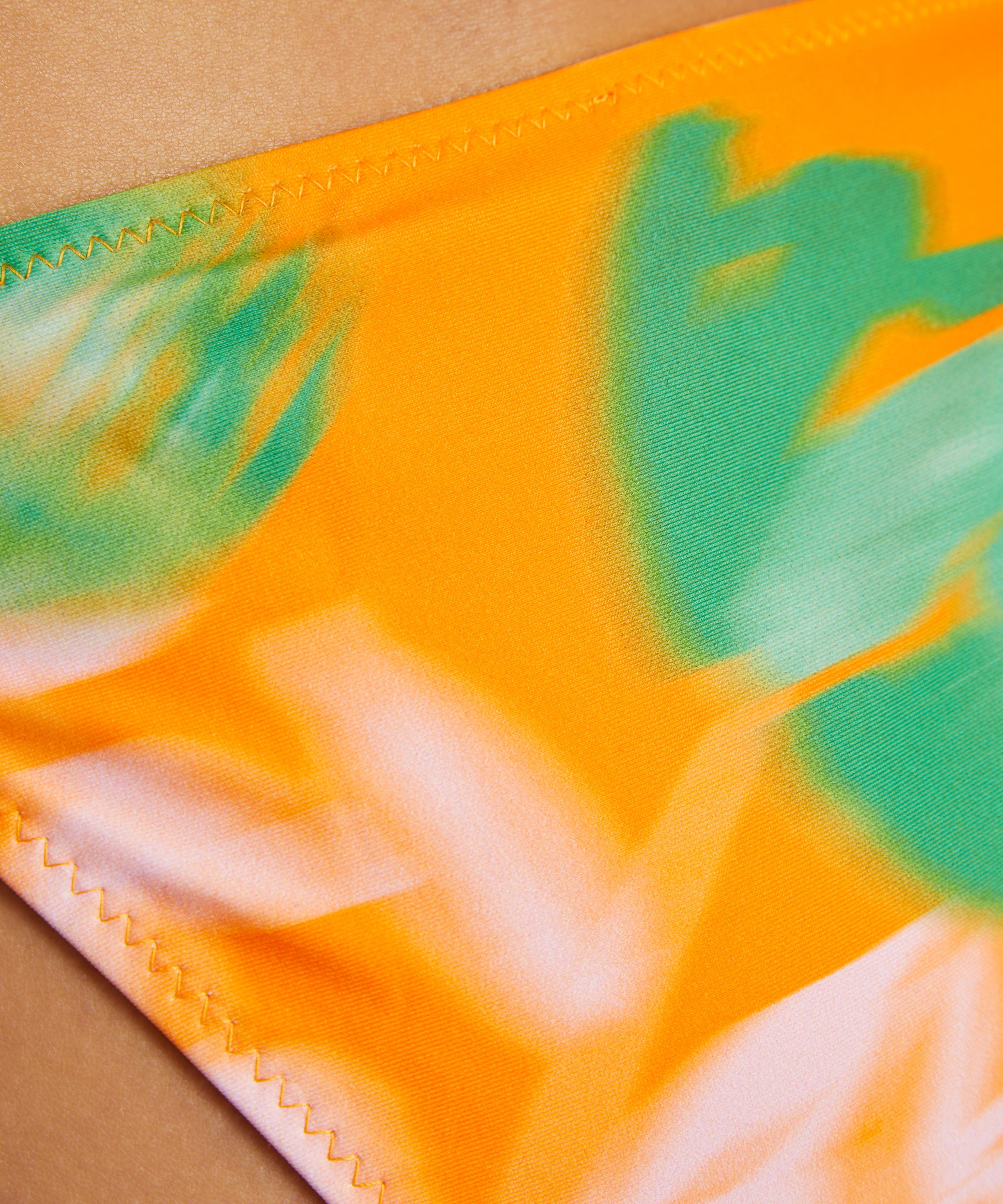 Ganni - Vibrant Orange String Bikini Bottoms image number 4