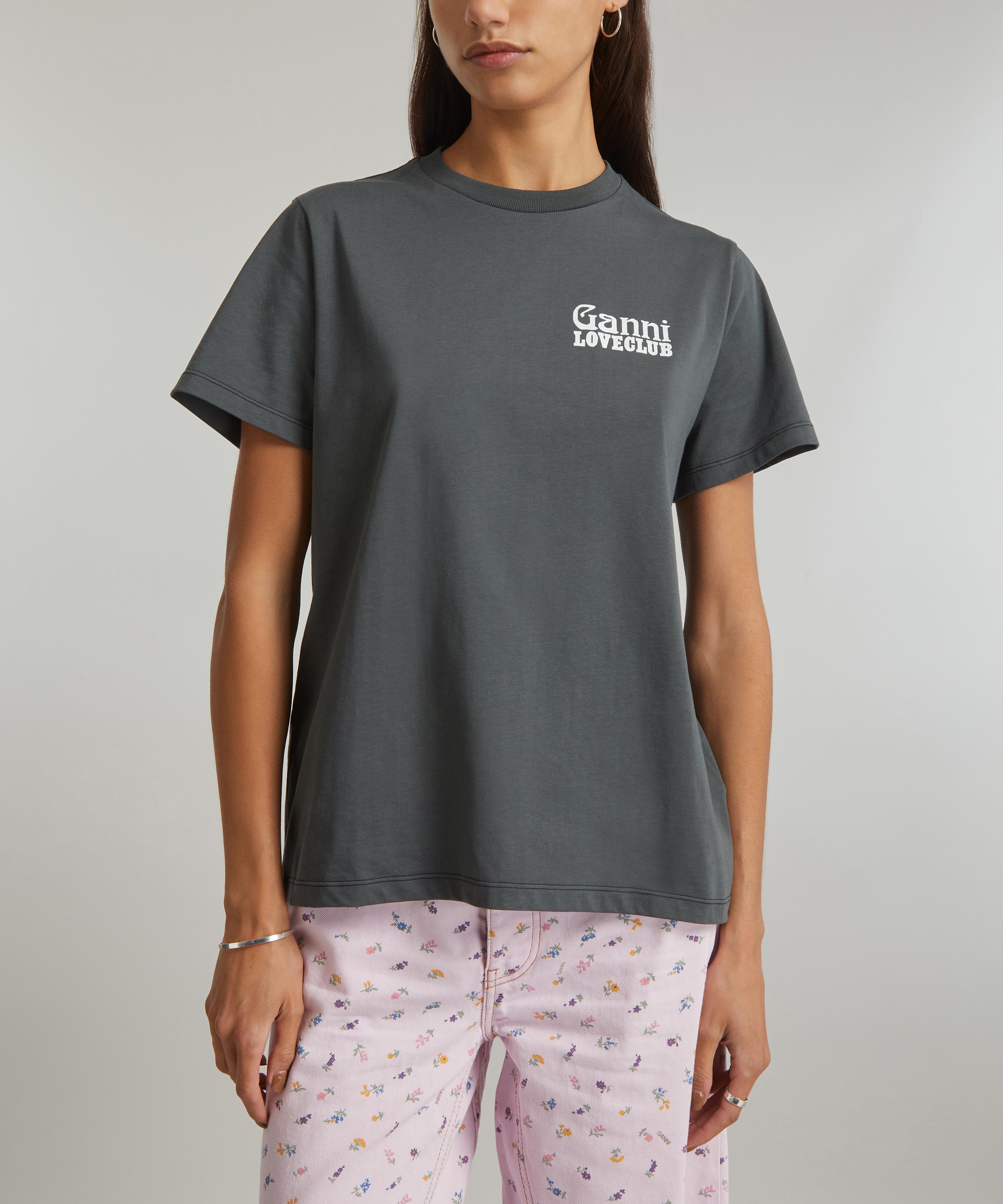 Ganni - Loveclub T-Shirt image number 2