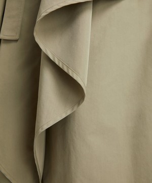 Totême - Layered Cotton-Cupro Trench Coat image number 4