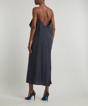 Toteme - Draped Silk Cami Dress image number 3