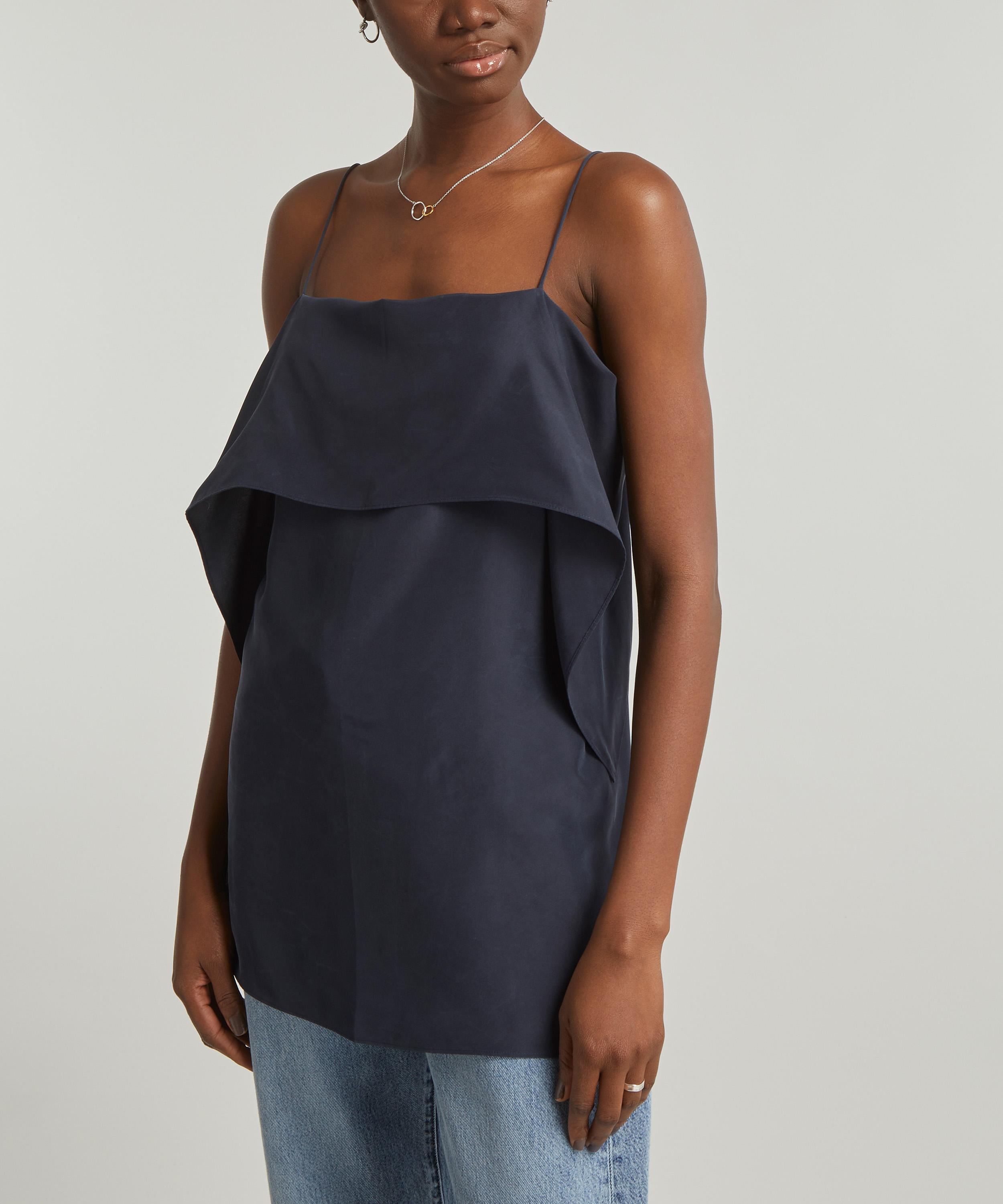 TOTEME Draped Cotton Camisole Top - Farfetch