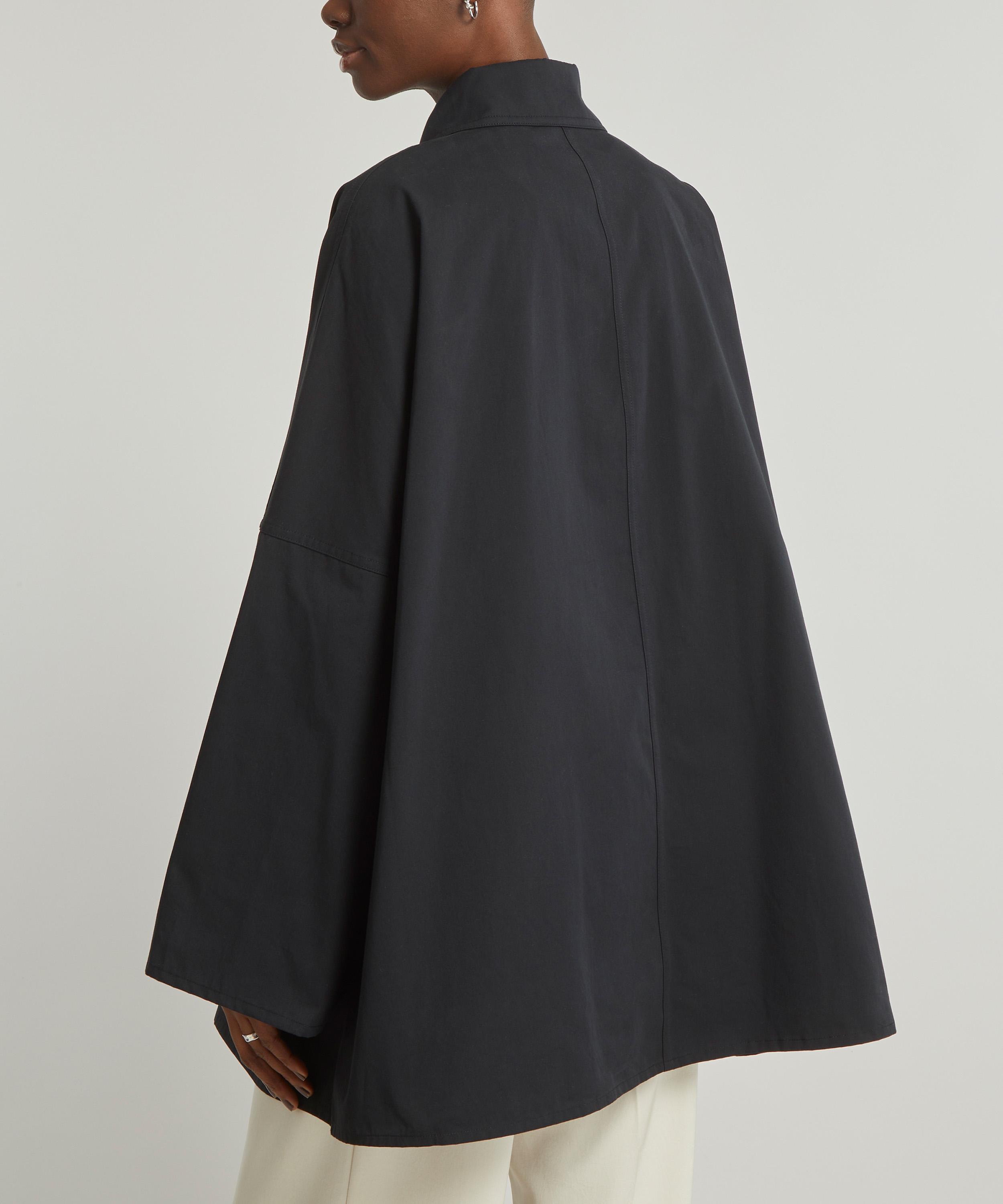 Toteme - Washed Cotton Overshirt Jacket image number 3
