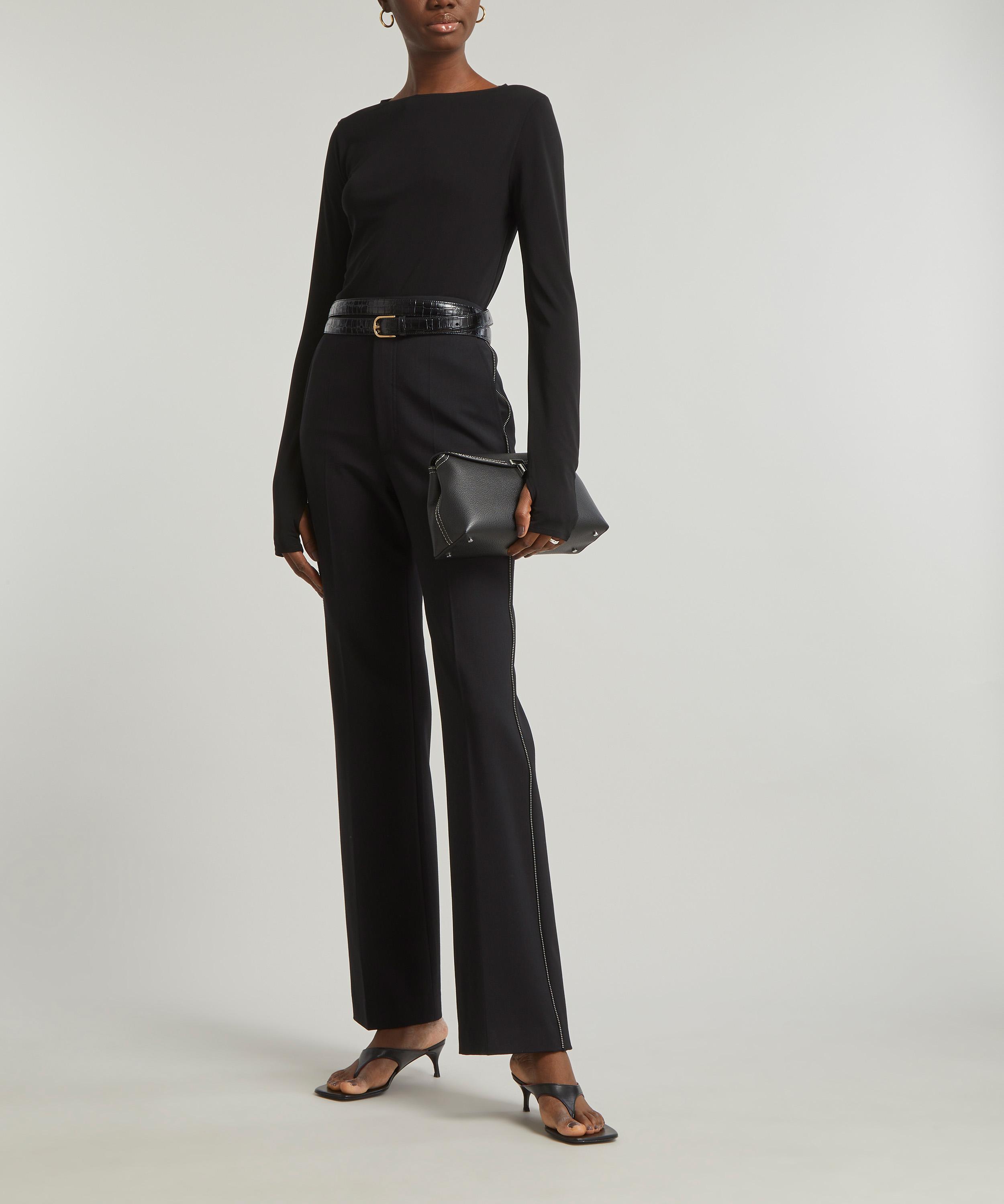 Toteme - Long-Sleeve Boat Neck Top image number 1
