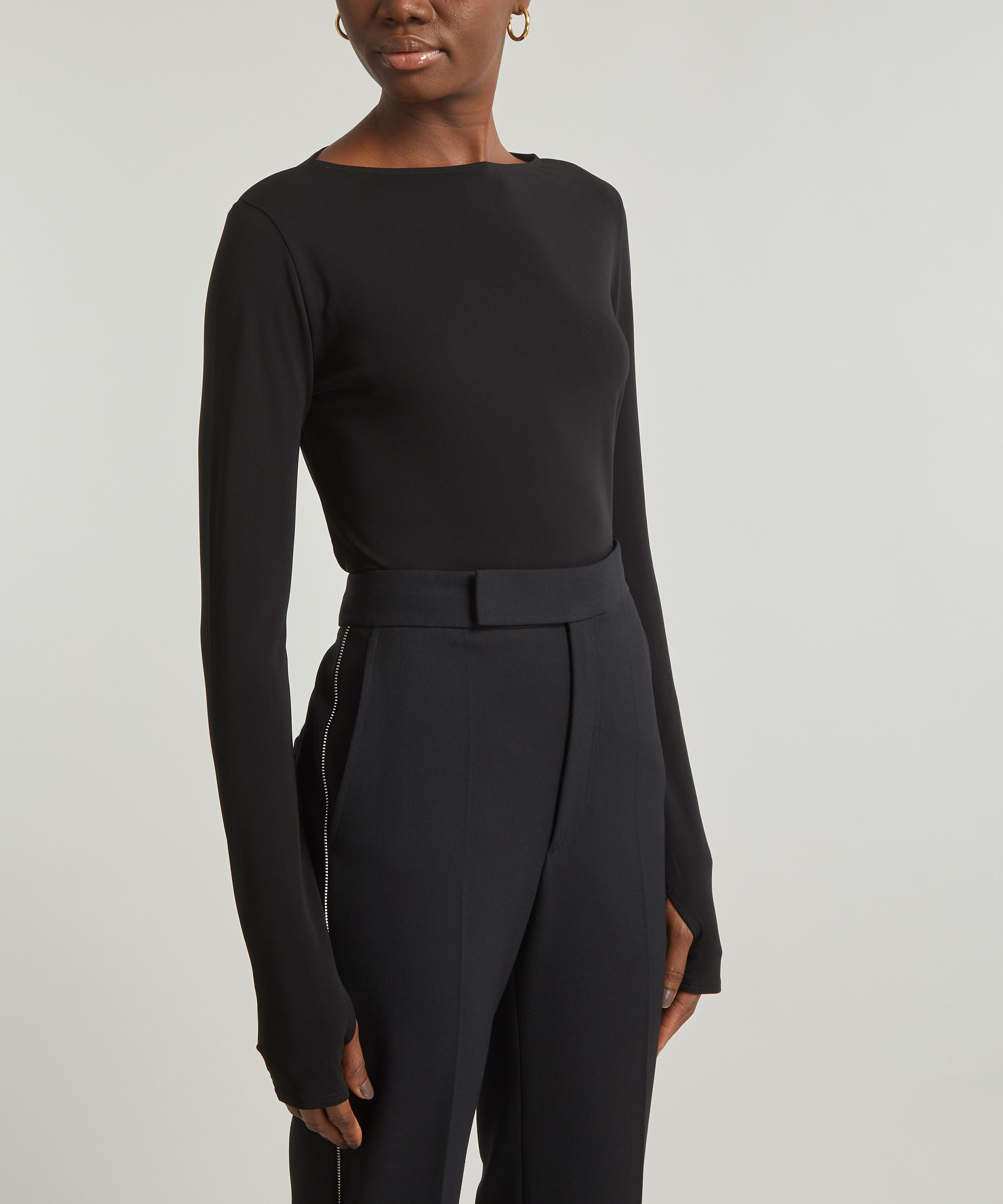 Toteme - Long-Sleeve Boat Neck Top image number 2