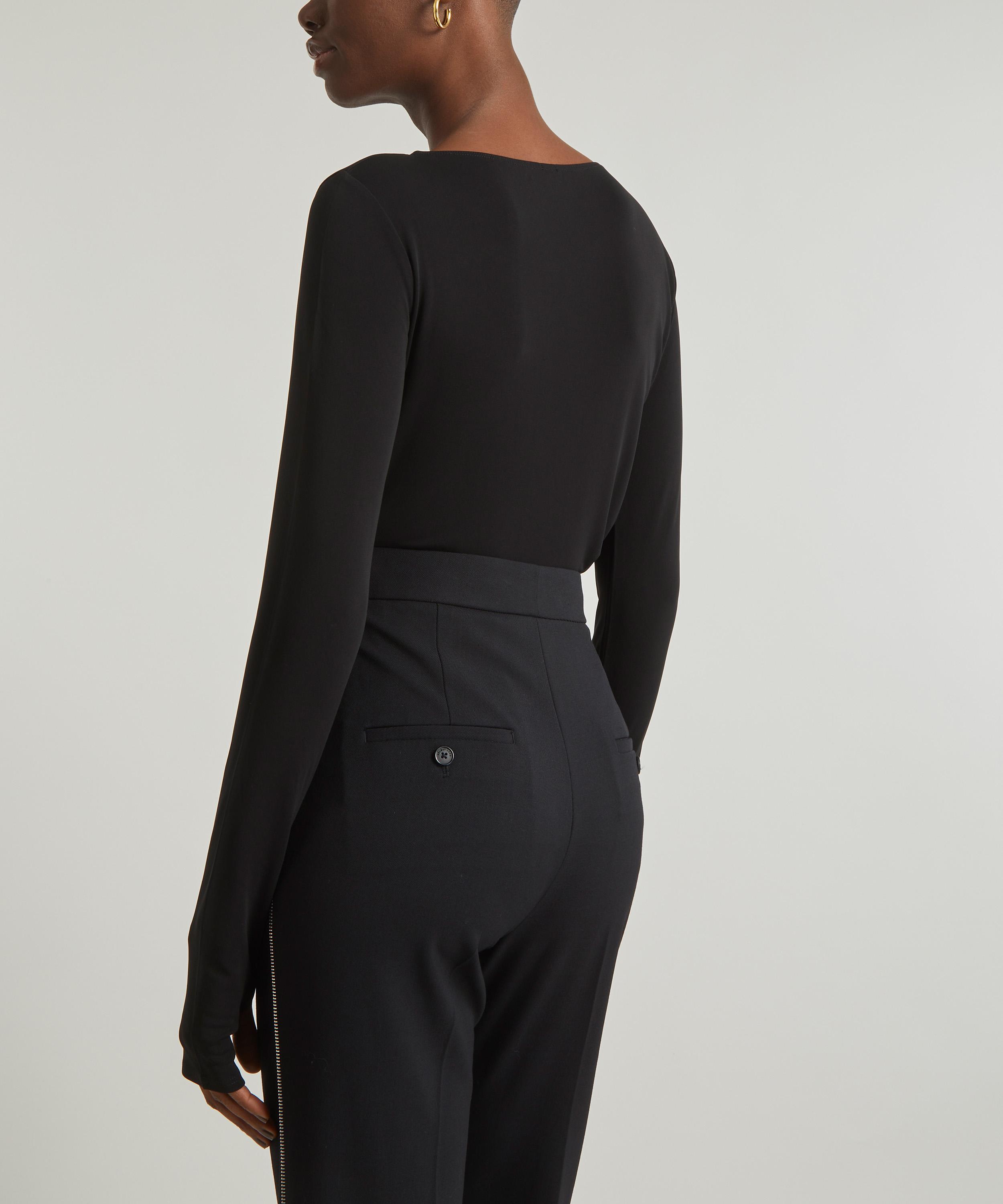 Toteme - Long-Sleeve Boat Neck Top image number 3