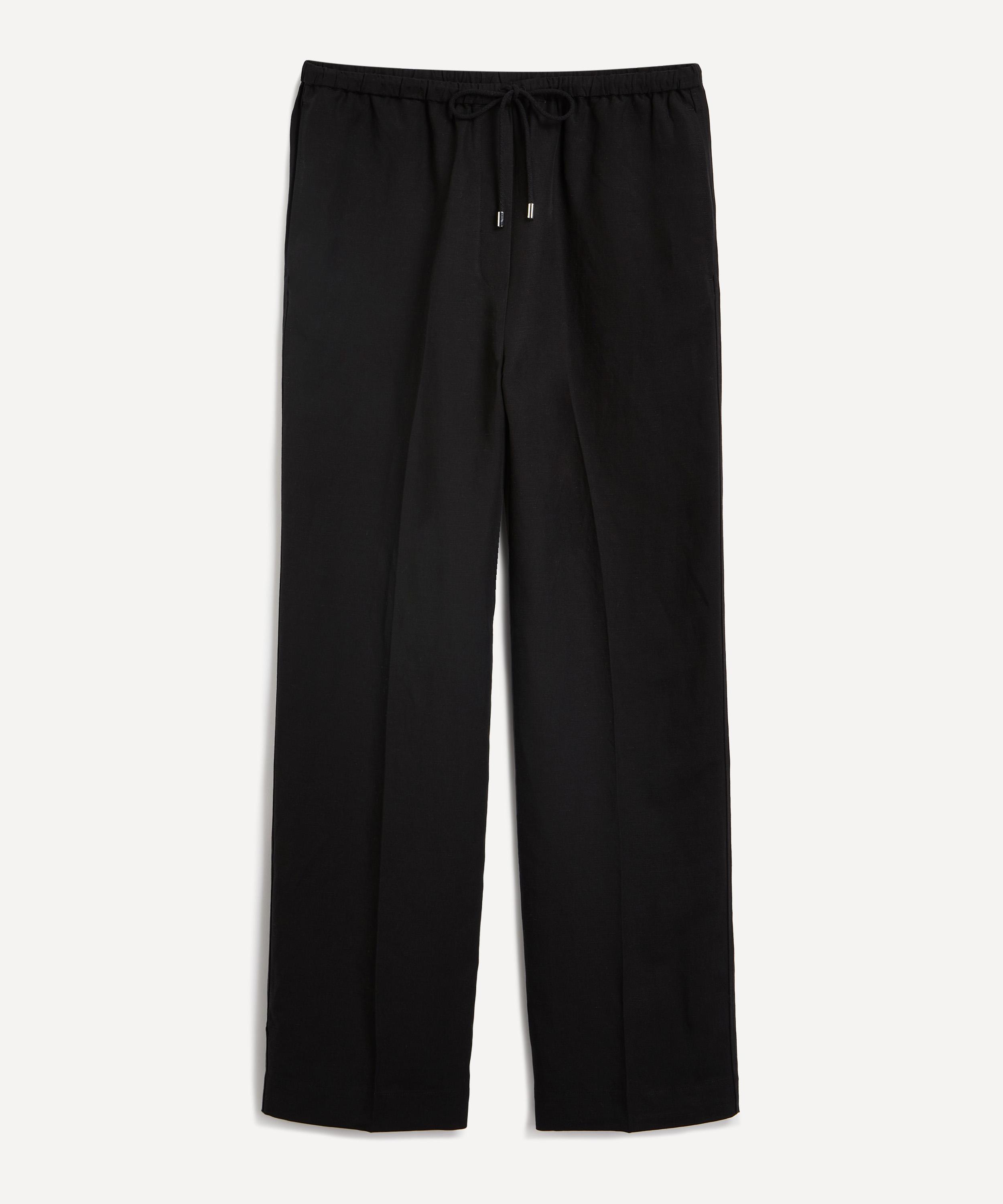 Totême - Press-Creased Drawstring Trousers image number 0