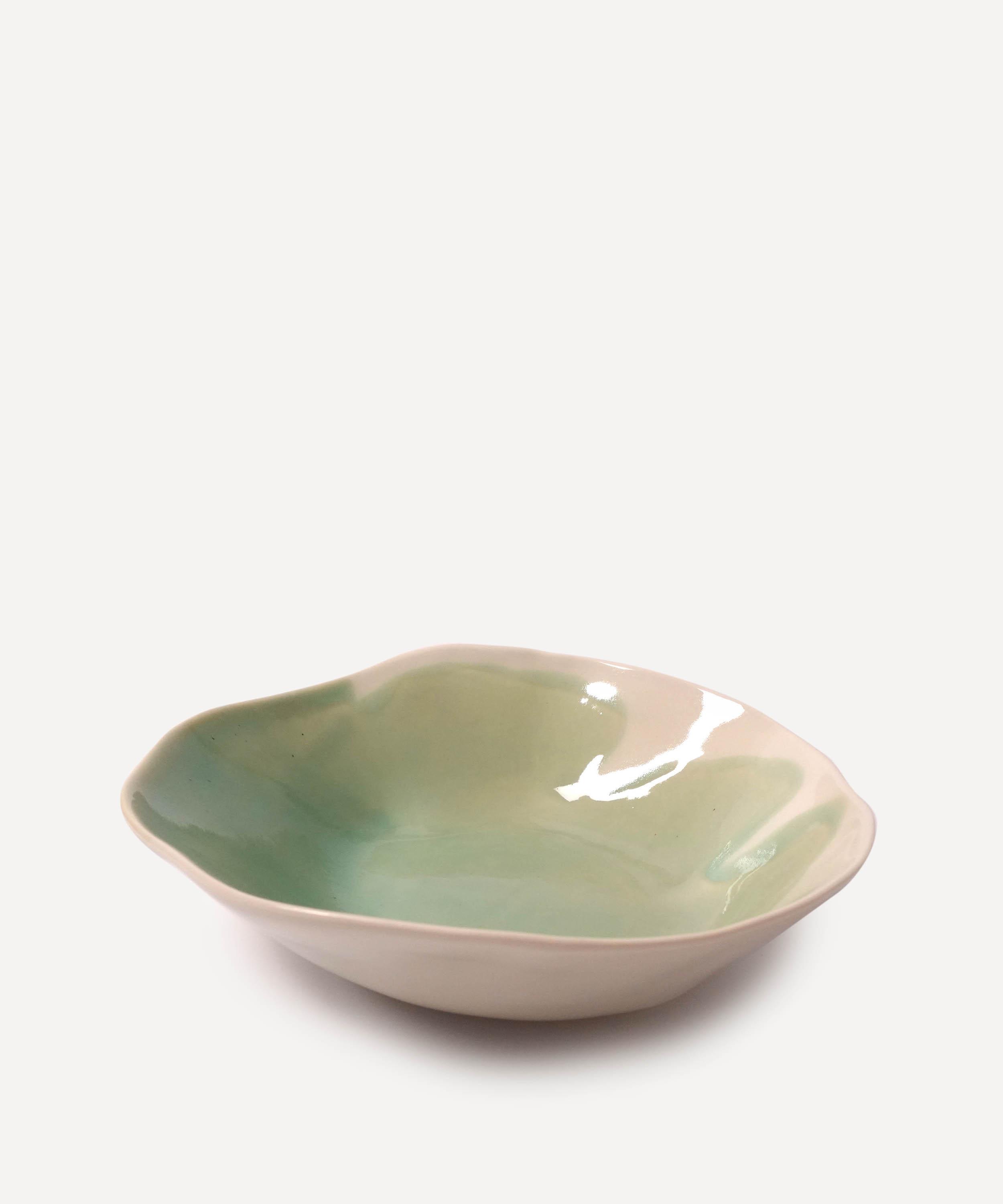 Pottery & Poetry - Painted Porcelain Pasta Bowl image number 2