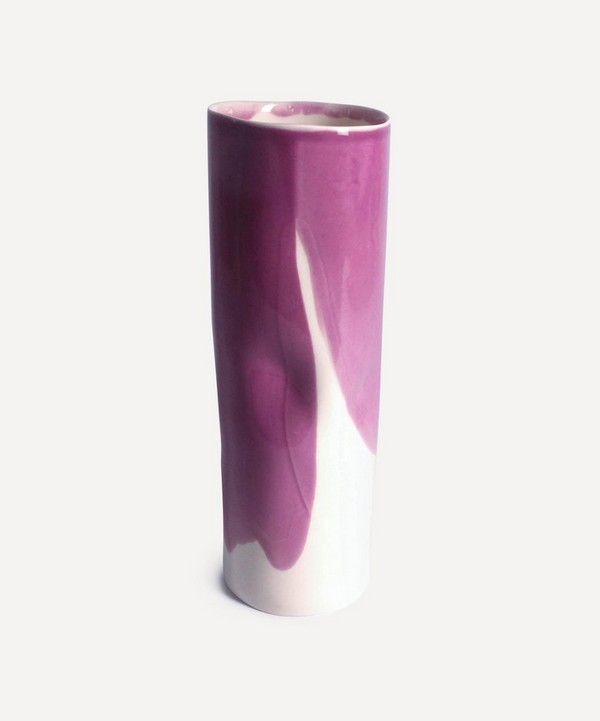 Pottery & Poetry - Painted Porcelain Tall Vase image number null