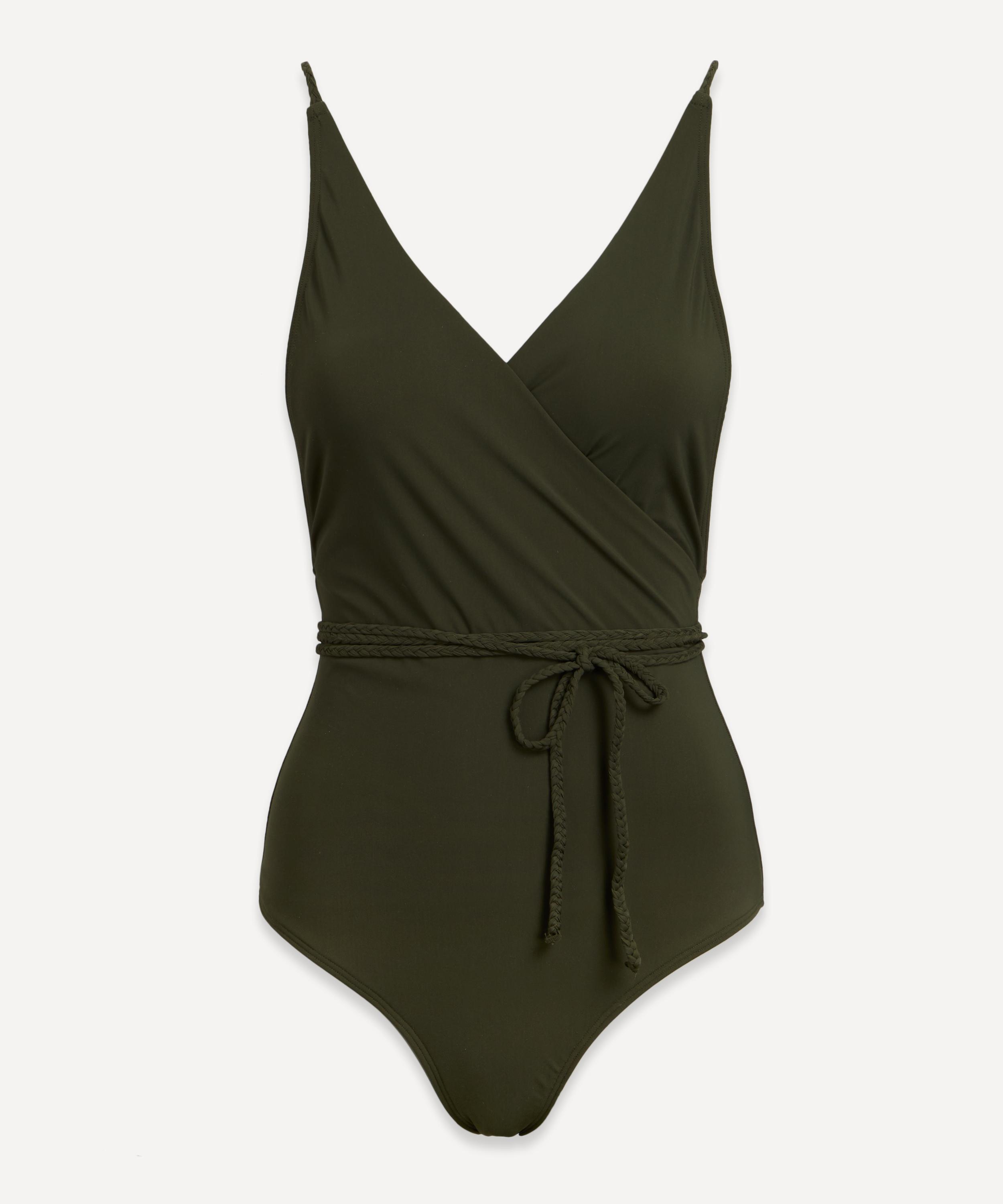 Toteme - V-Neck Wrap Swimsuit image number 0