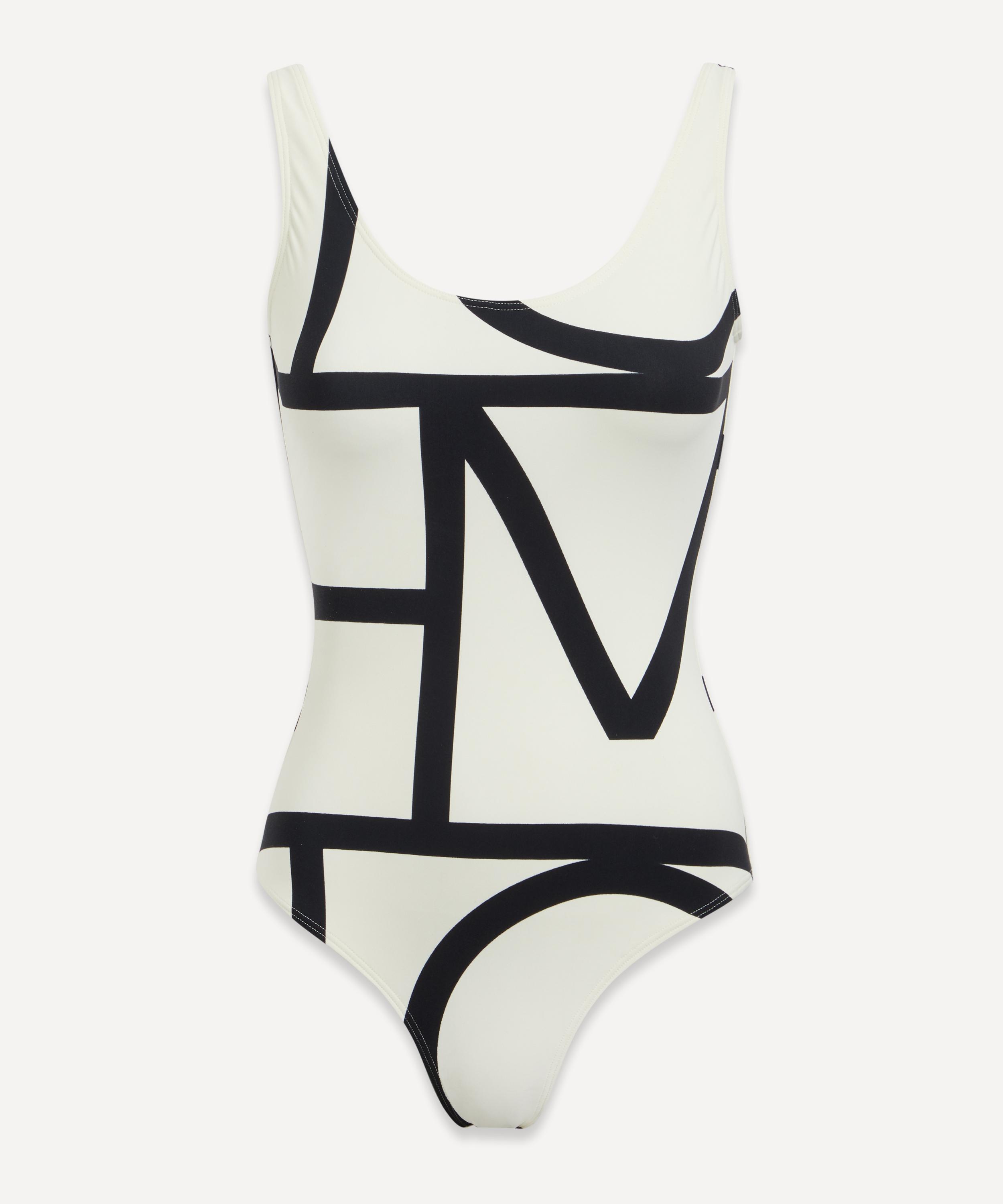 Toteme - Monogram Tofu Swimsuit image number 0