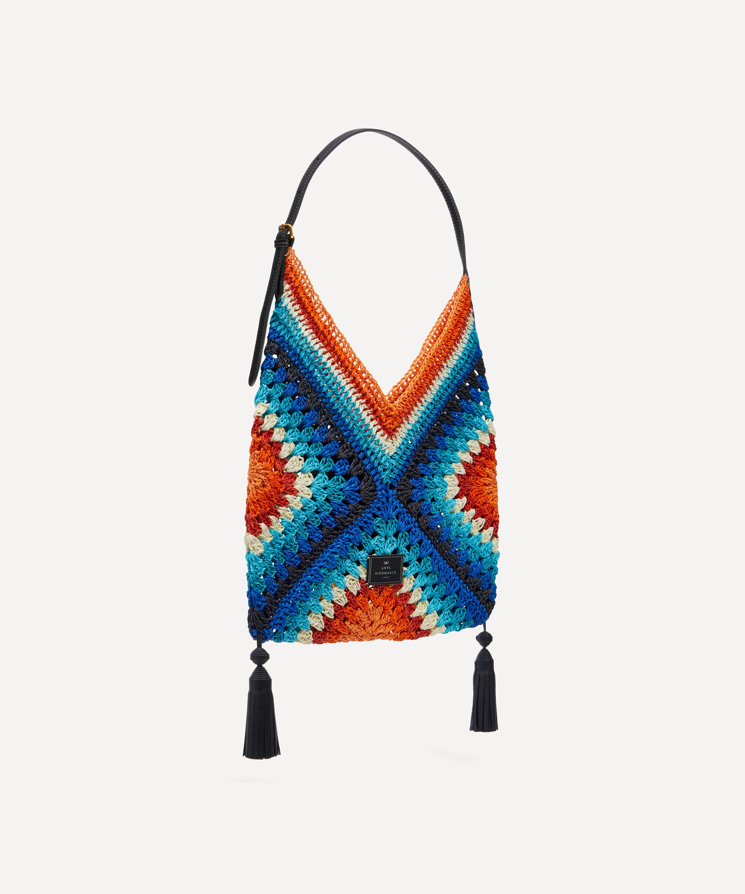 Anya Hindmarch - Raffia Tassel Shoulder Bag image number 1
