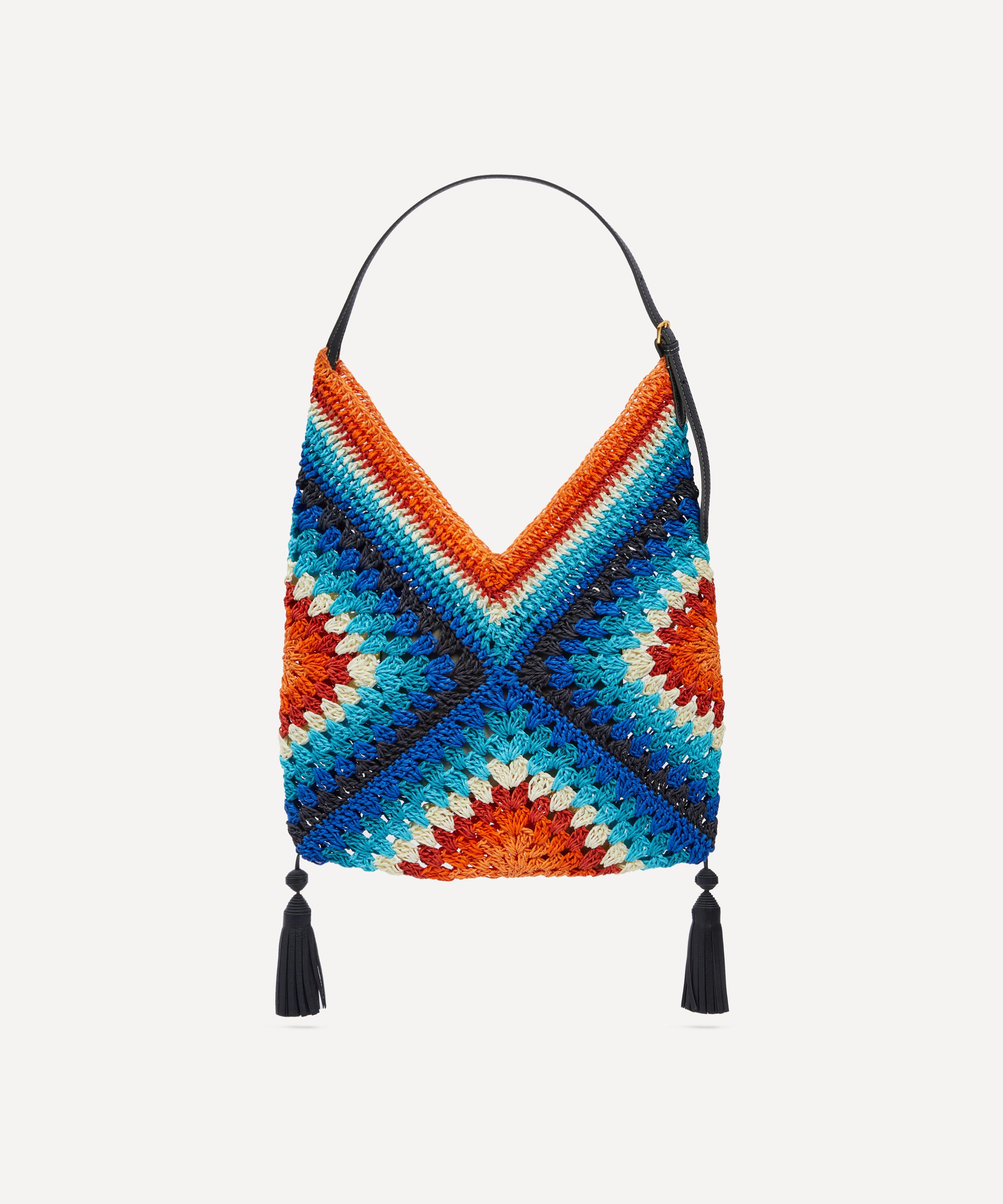 Anya Hindmarch - Raffia Tassel Shoulder Bag image number 2