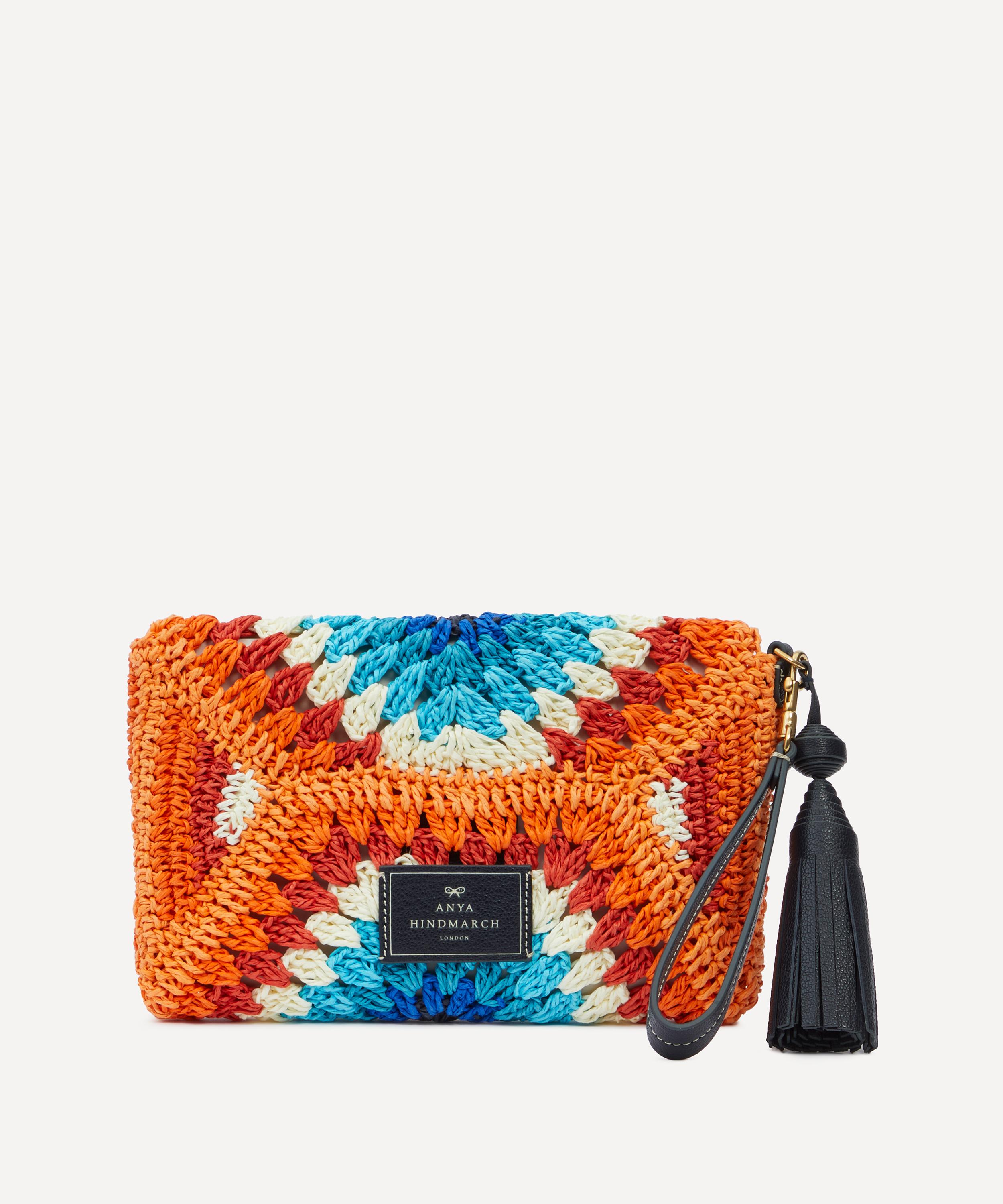 Anya Hindmarch - Raffia Envelope Clutch Bag image number 2