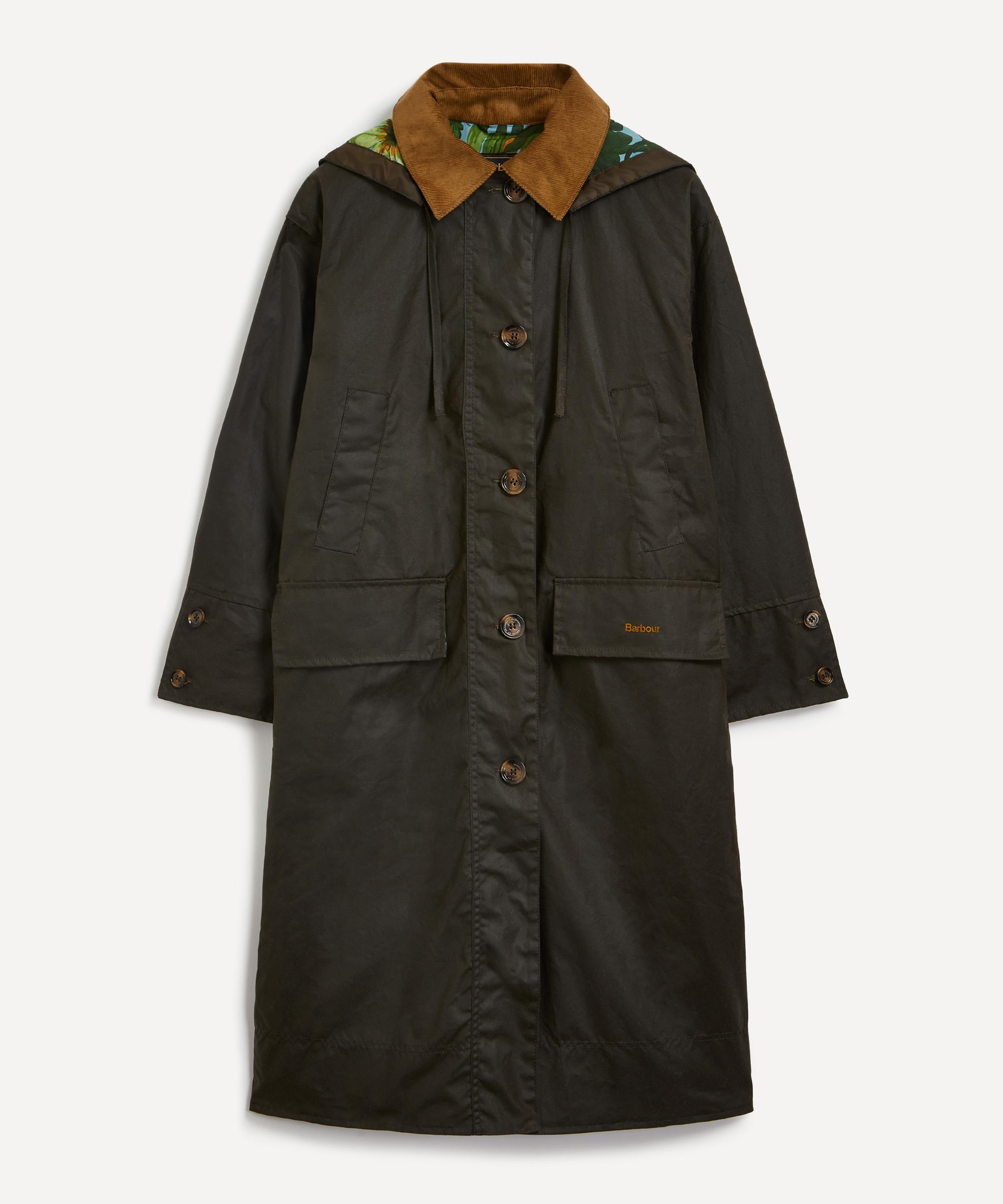 Barbour - x House of Hackney Petiver Limerence Sky Wax Jacket  image number 0