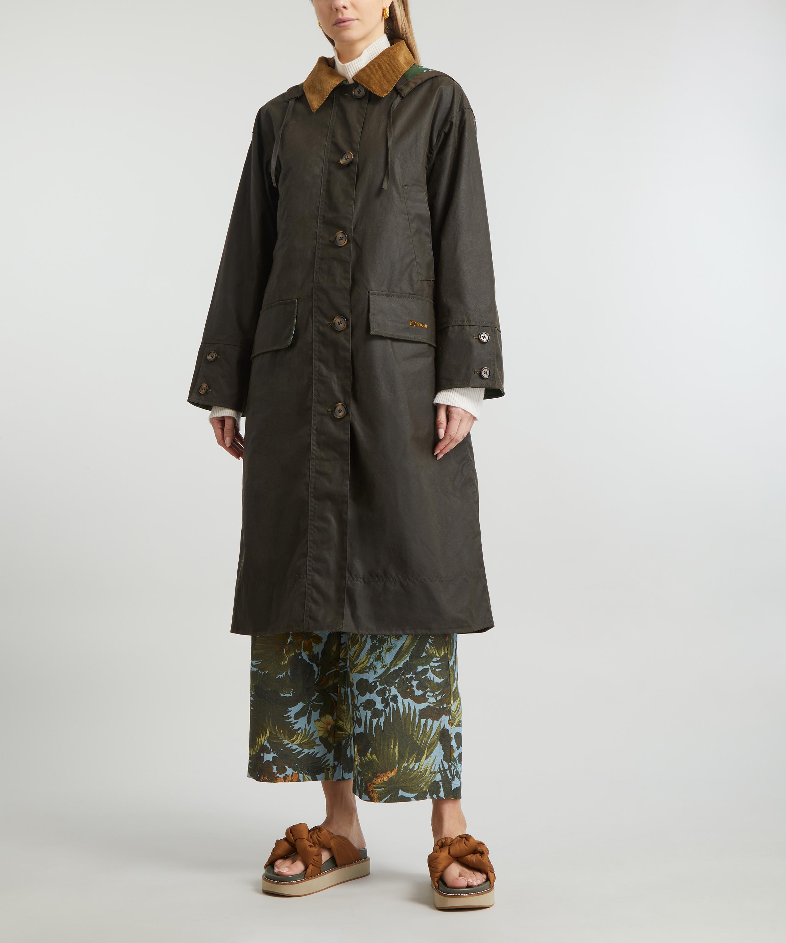 Barbour - x House of Hackney Petiver Limerence Sky Wax Jacket  image number 2