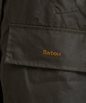 Barbour - x House of Hackney Petiver Limerence Sky Wax Jacket  image number 4