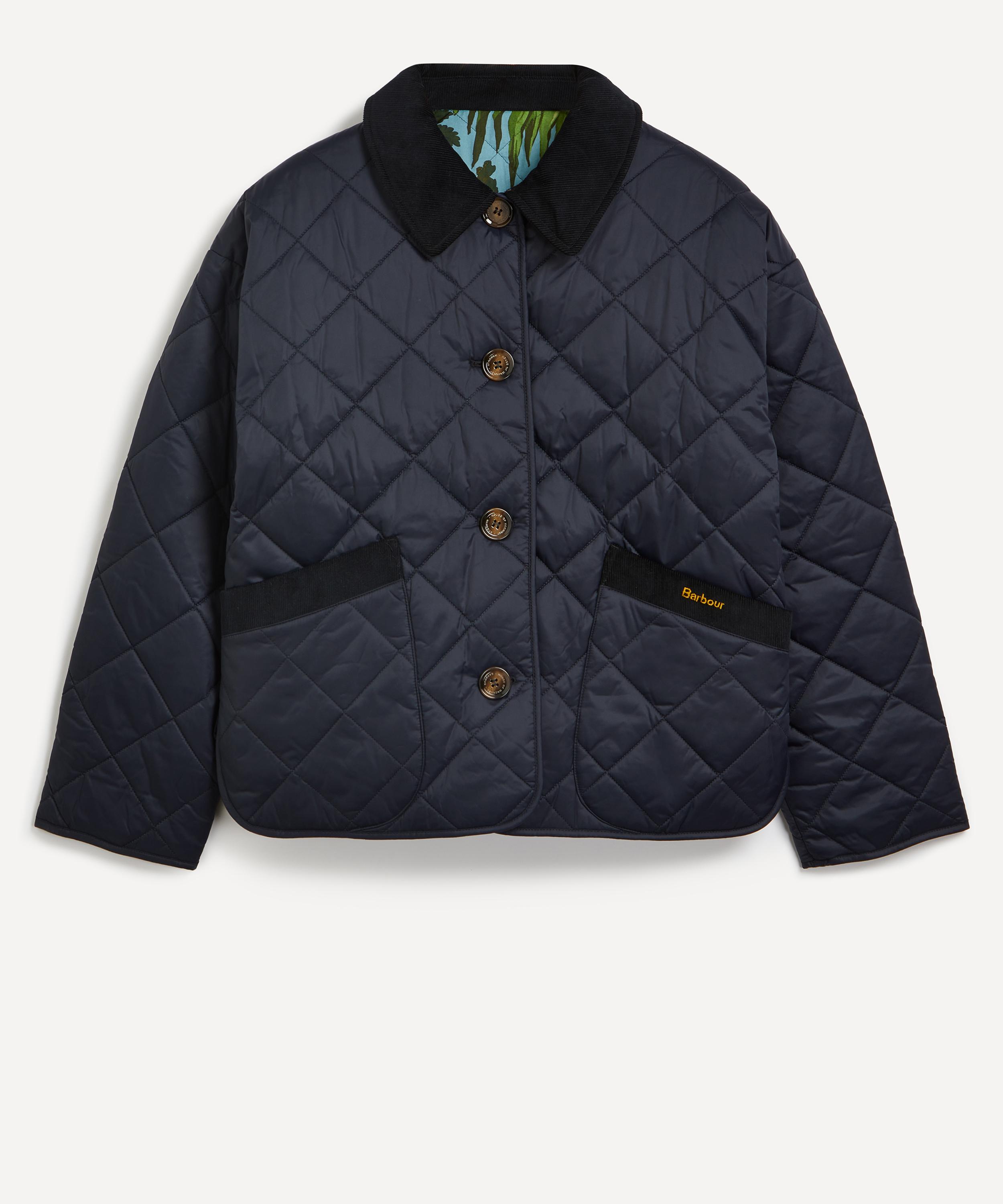 Barbour x liberty store evelyn quilted jacket