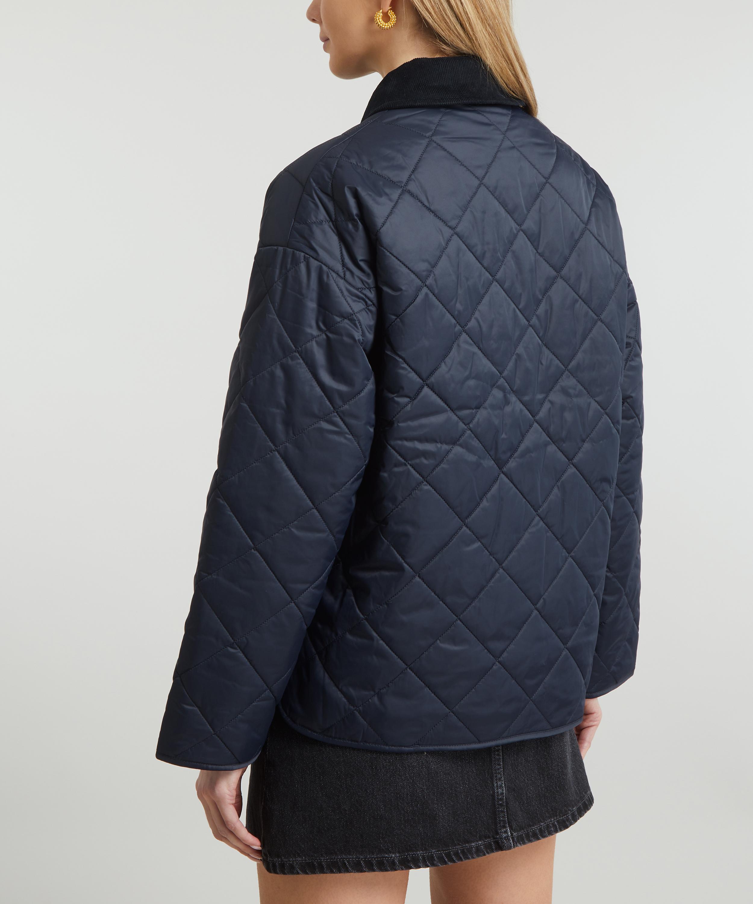 Barbour - x House of Hackney Gransden Reversible Limerence Sky Quilted Jacket image number 3