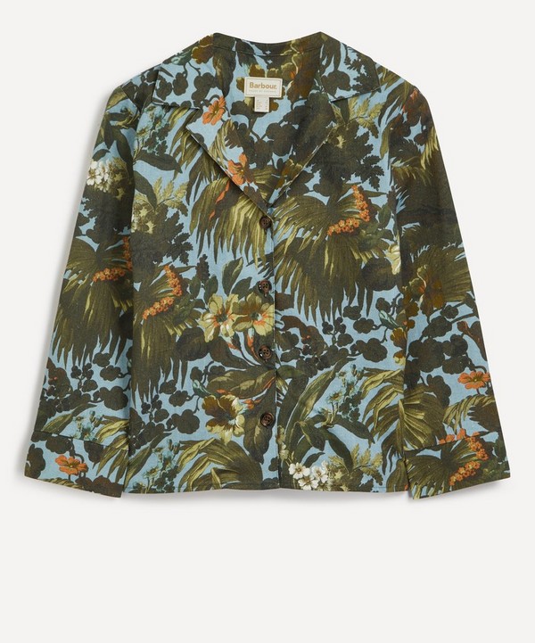Barbour - x House of Hackney Lauriston Limerence Sky Shirt image number null