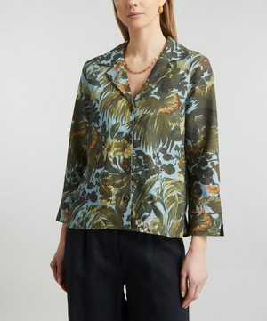 Barbour - x House of Hackney Lauriston Limerence Sky Shirt image number 2