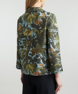Barbour - x House of Hackney Lauriston Limerence Sky Shirt image number 3