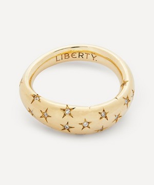 Liberty - 9ct Gold Ianthe Star Diamond Ring image number 0