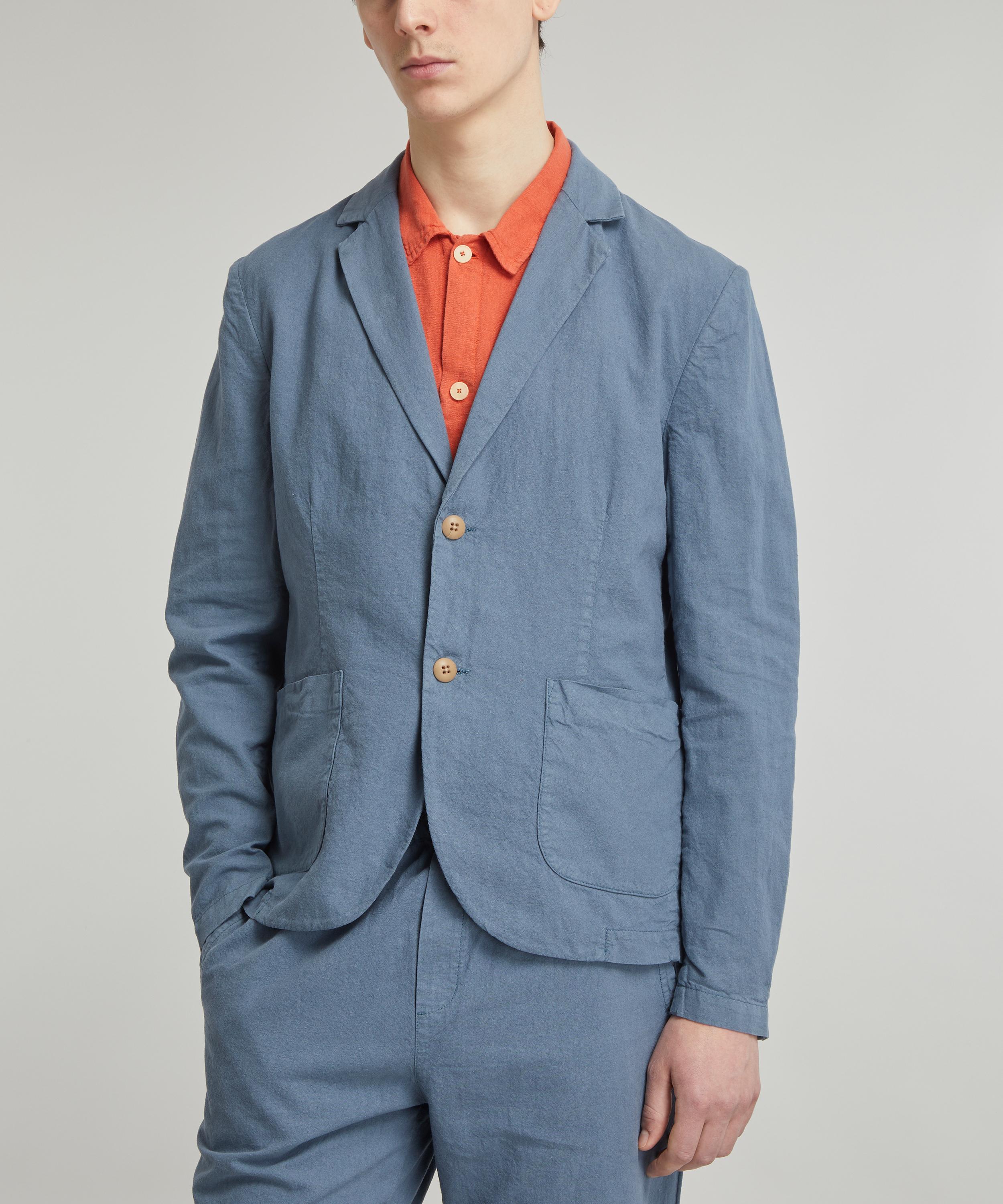 Cotton hot sale linen blazers