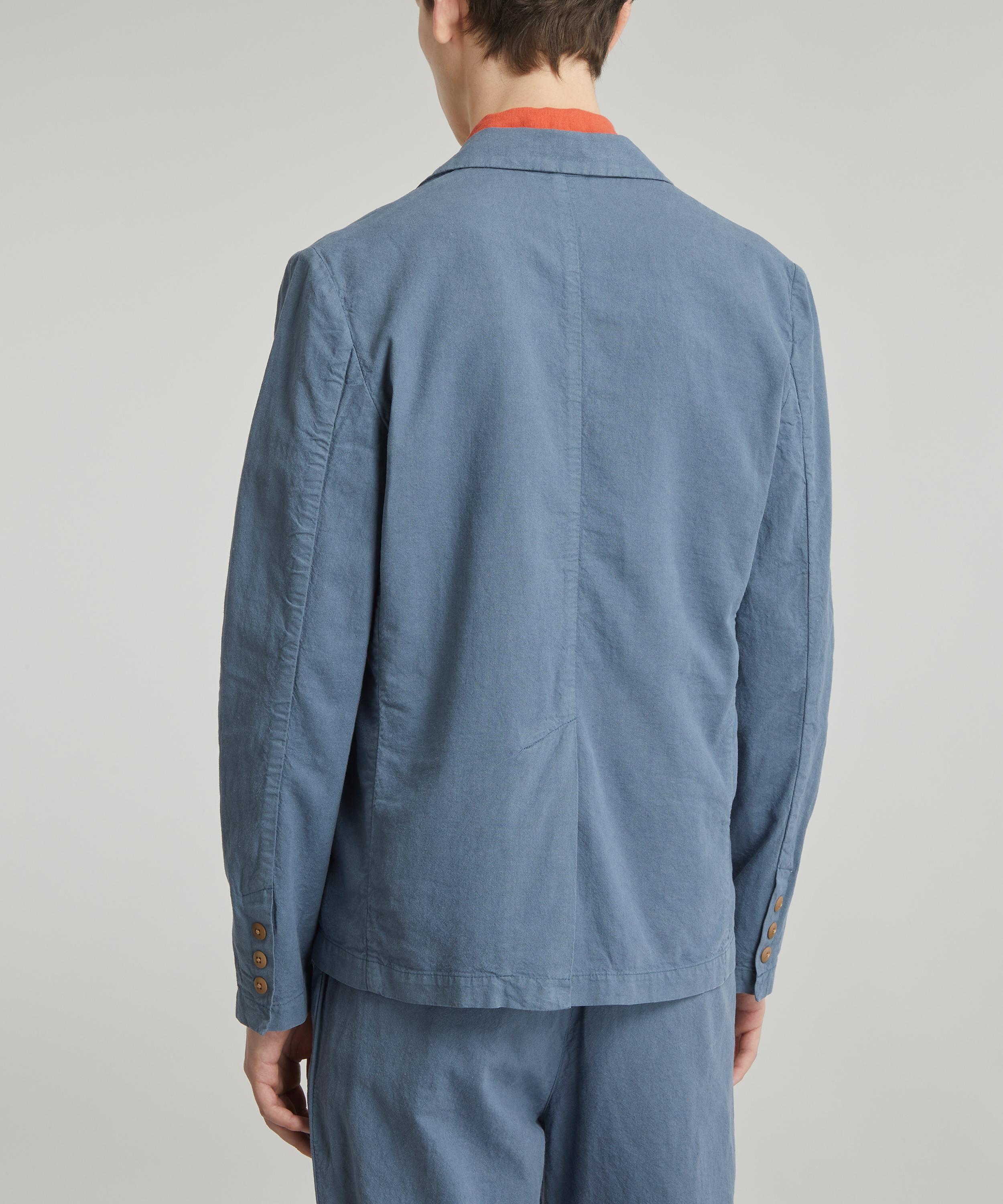 Folk cotton sale linen blazer