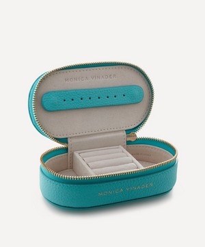 Monica Vinader - Mini Oval Turquoise Jewellery Box image number 1