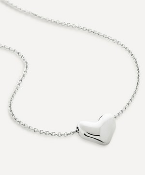 Monica Vinader - Sterling Silver Heart Necklace image number 2
