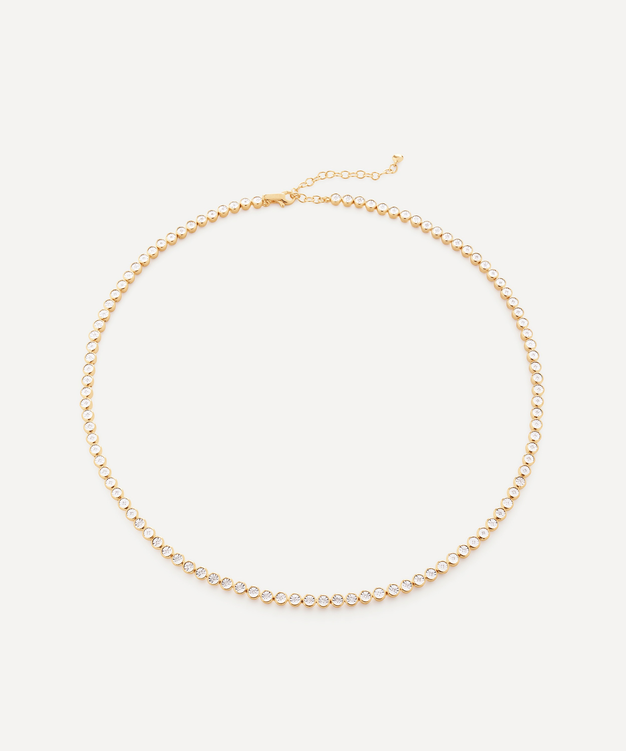 Alta Textured Padlock Heart Chain Necklace