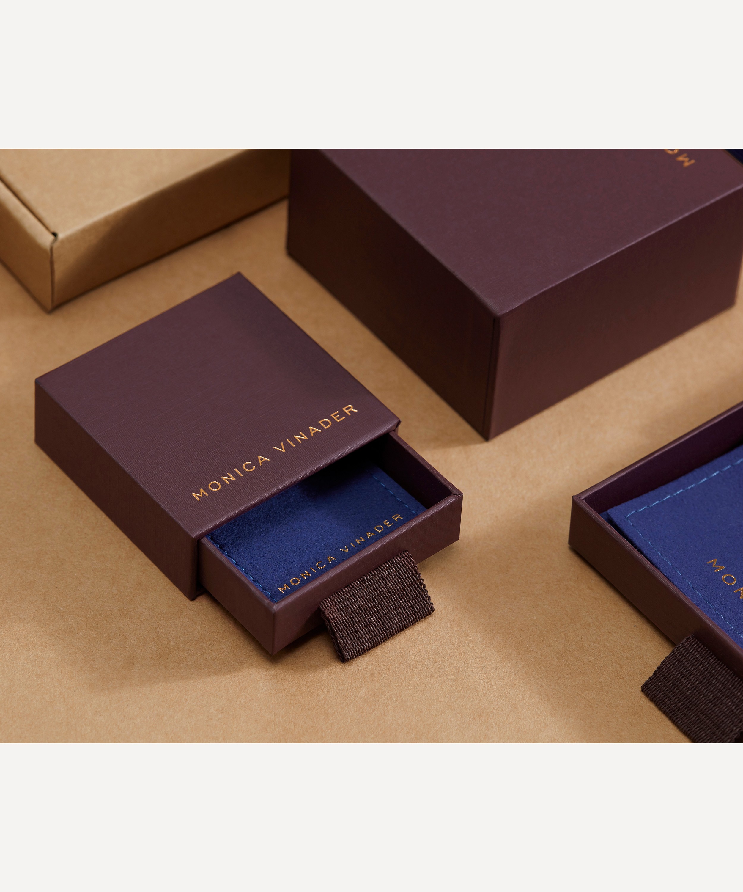 Monica Vinader 18ct Gold Plated Vermeil Sterling Silver Mini